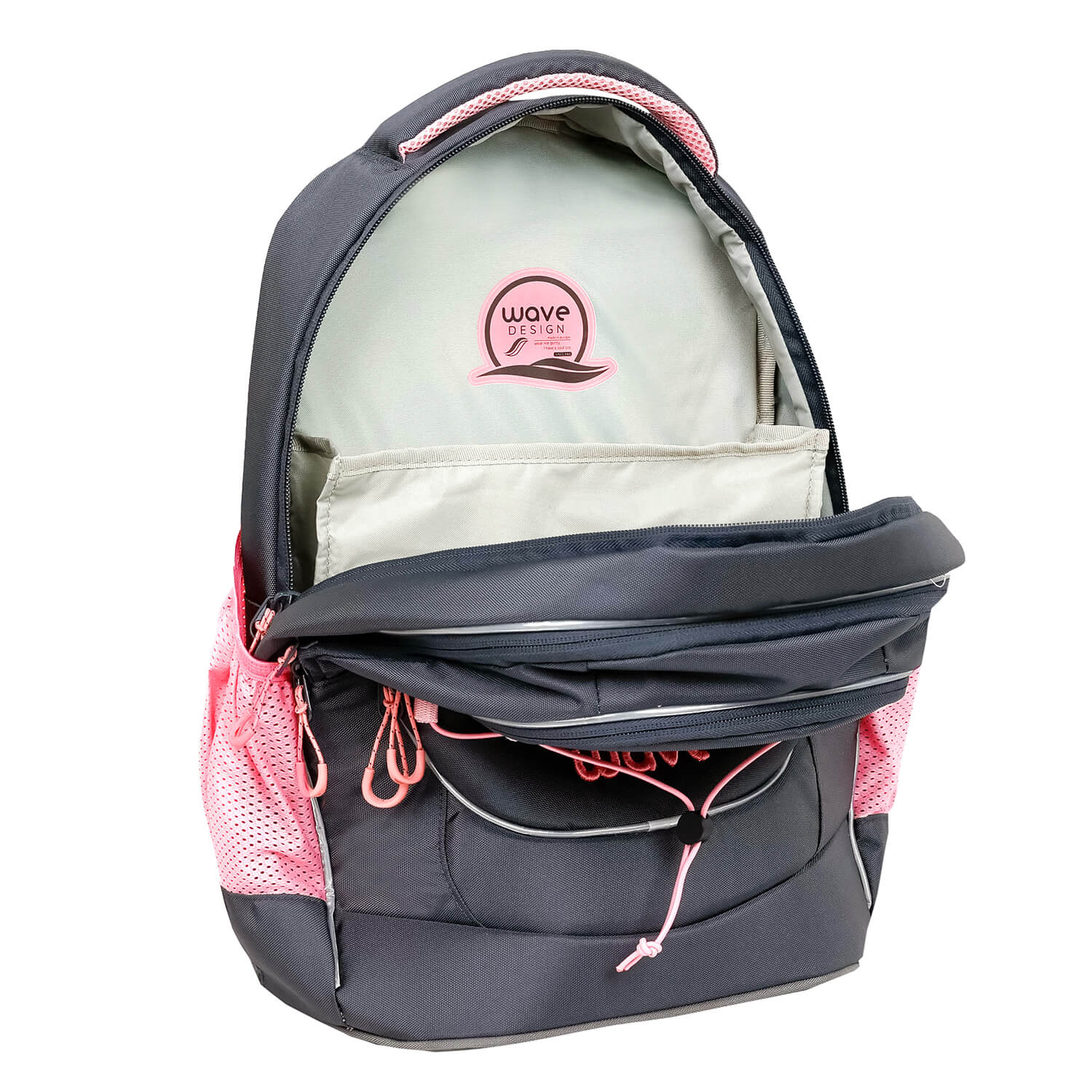 Wave Boost Pinky Schulrucksack