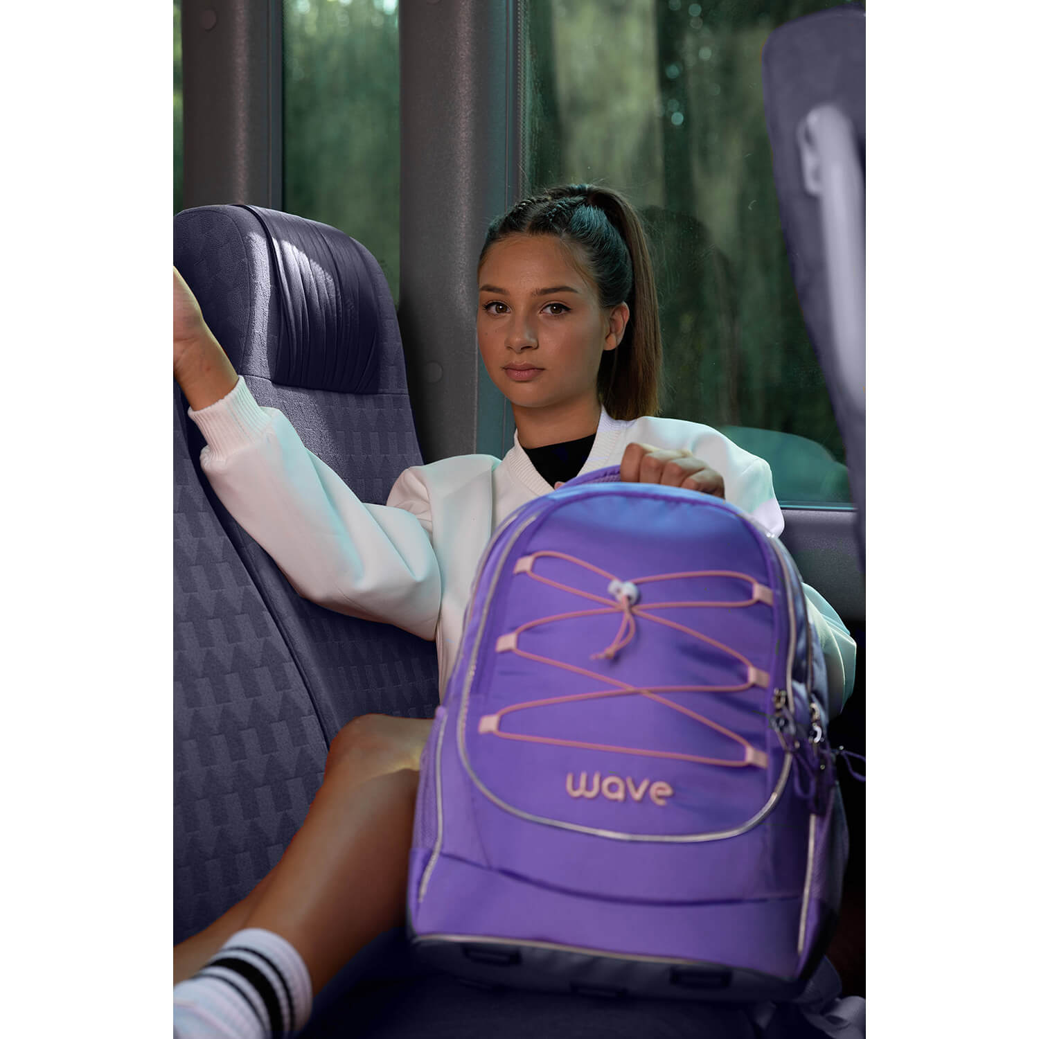 Wave Boost Ultra Vilolet Schulrucksack