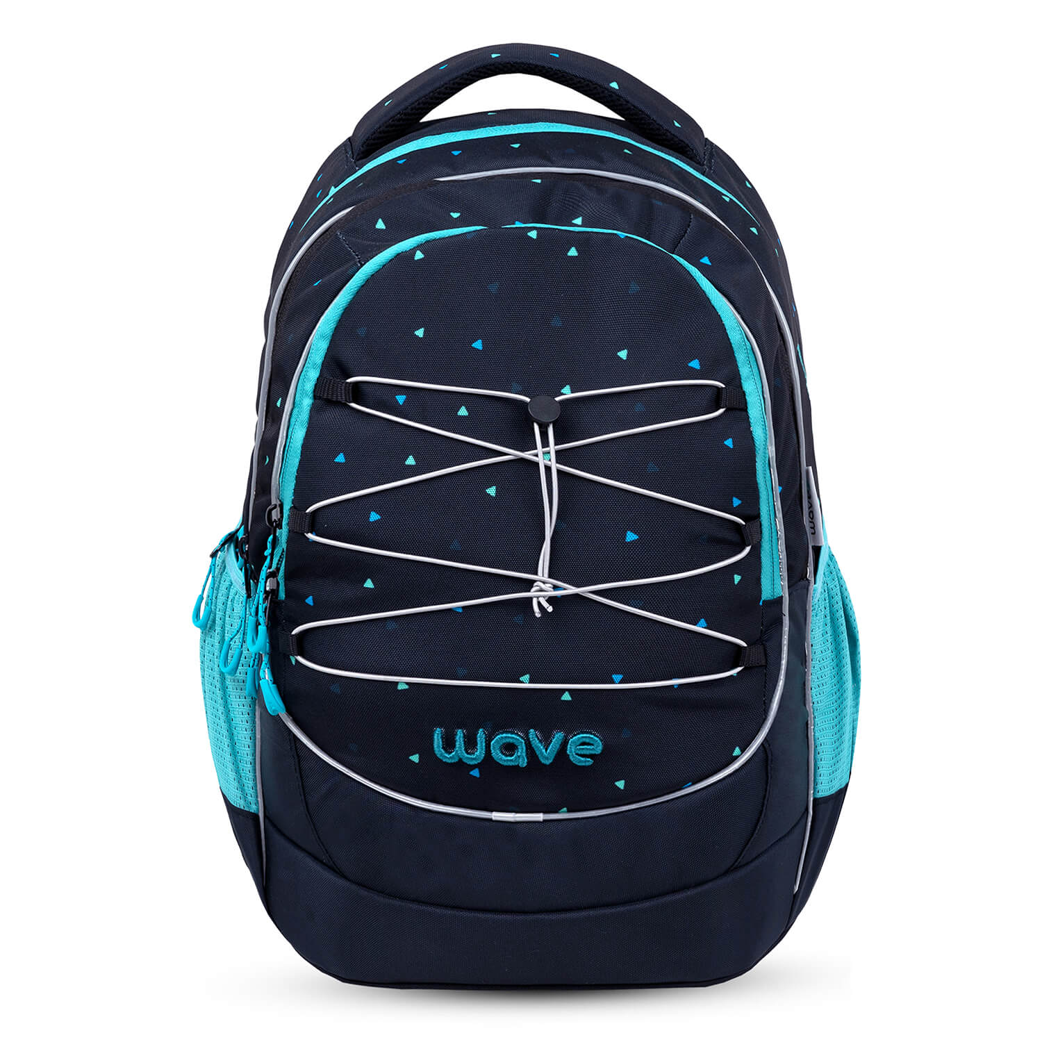 Wave Boost Dots Aurora school backpack