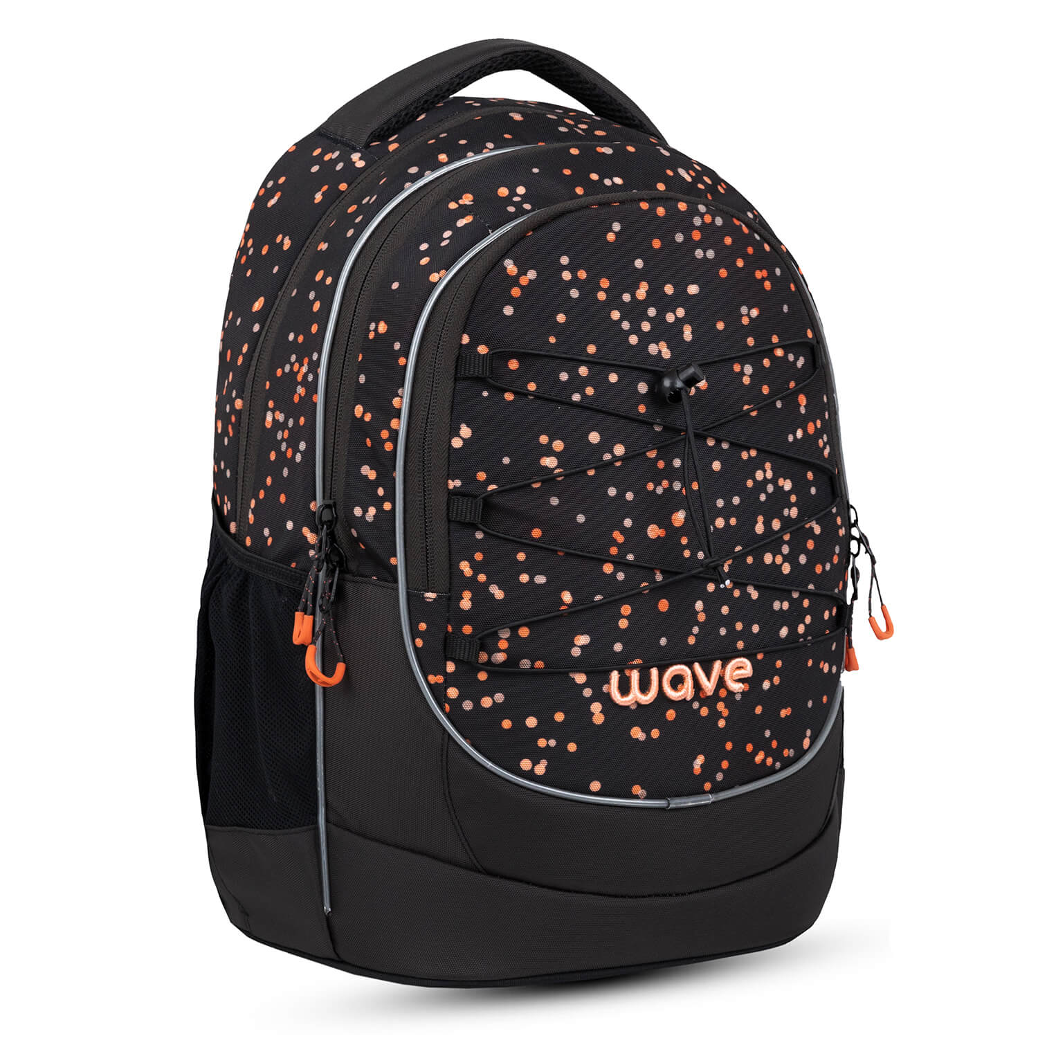 Wave Boost Dots Blooms school backpack