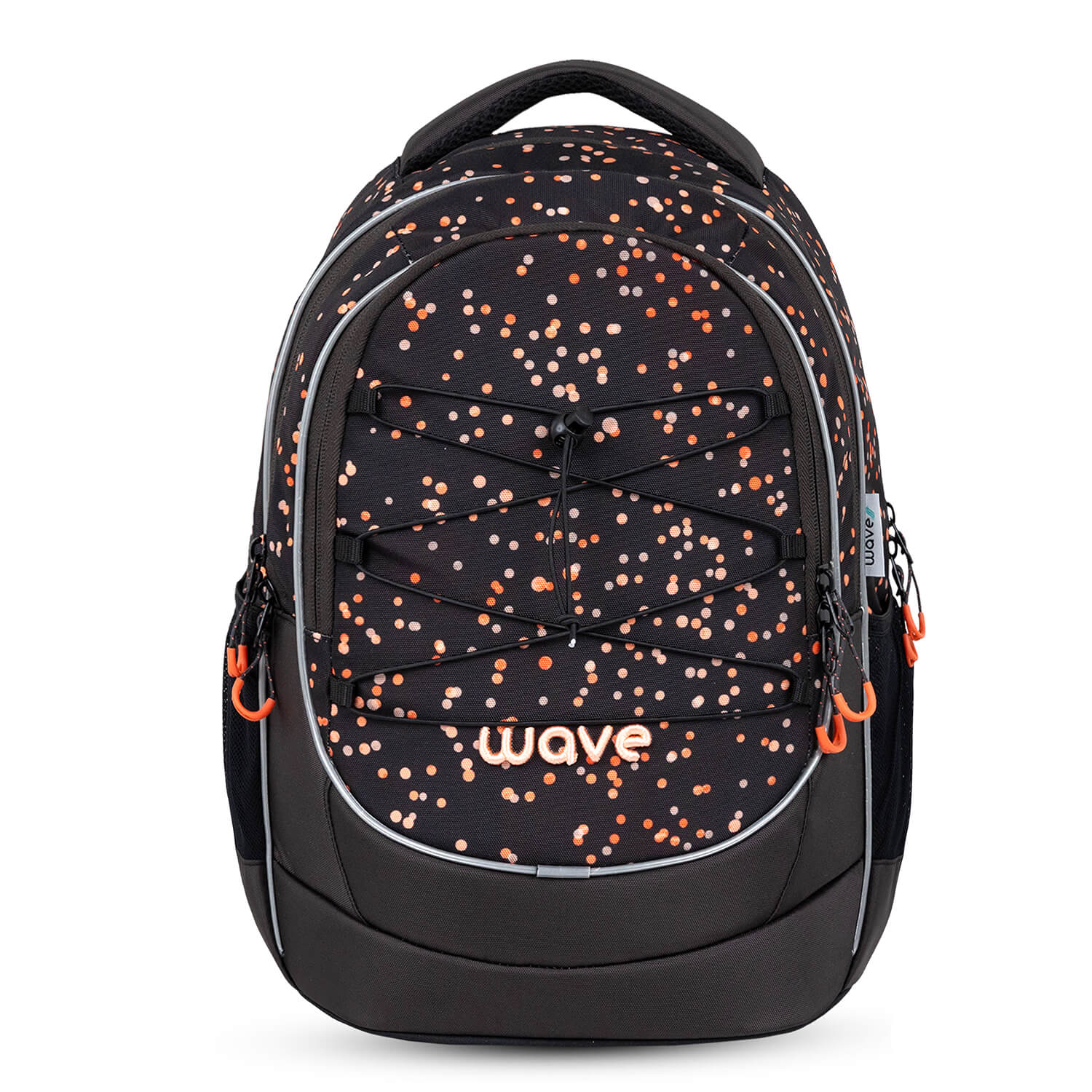 Wave Boost Dots Blooms school backpack