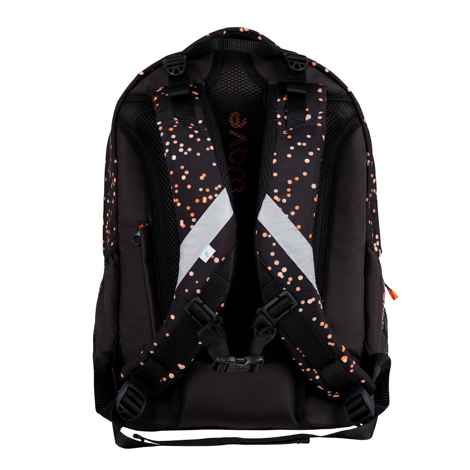 Wave Infinity Move Dots Blooms Schulrucksack