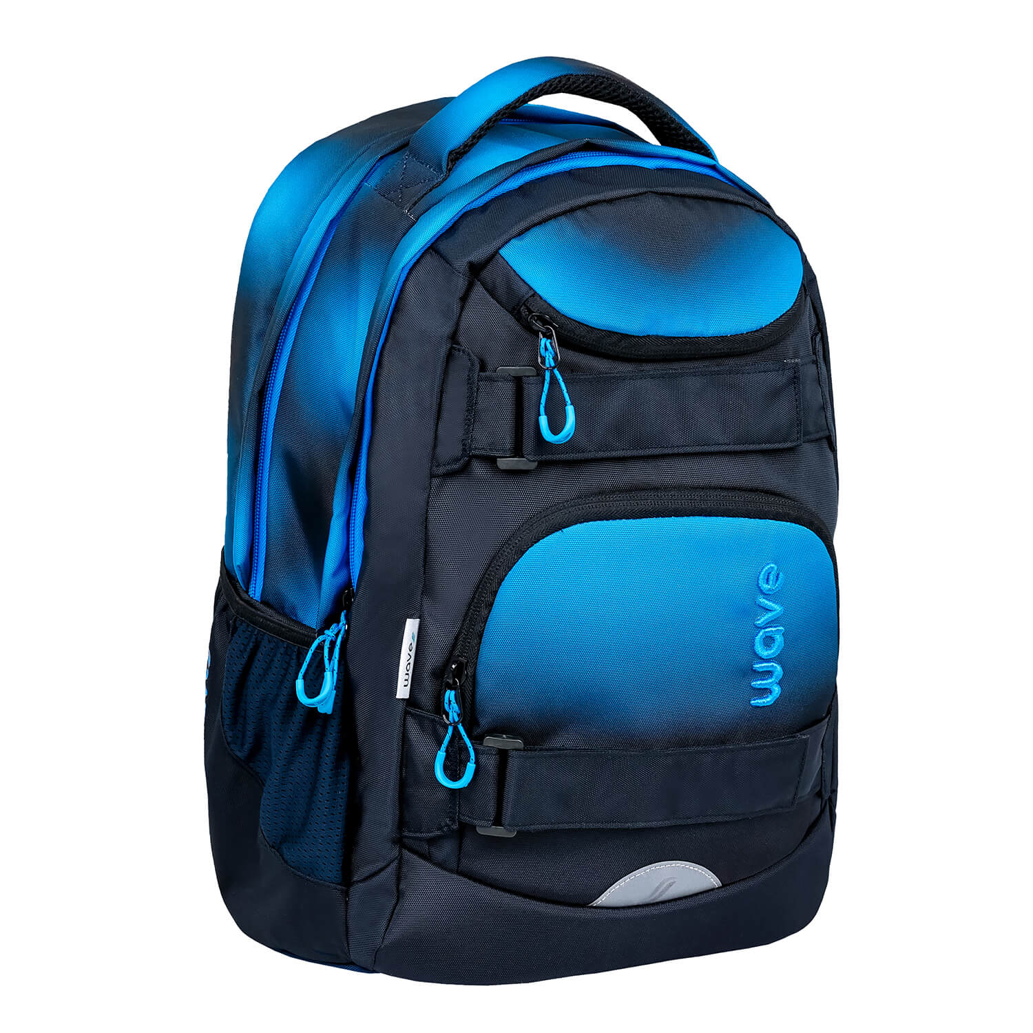 Wave Infinity Move Gradient Hazy Blue school backpack