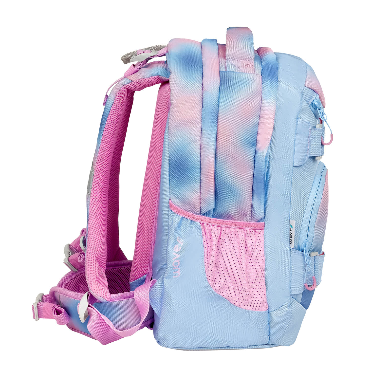 Wave Infinity Move Gradient Lavender Schulrucksack