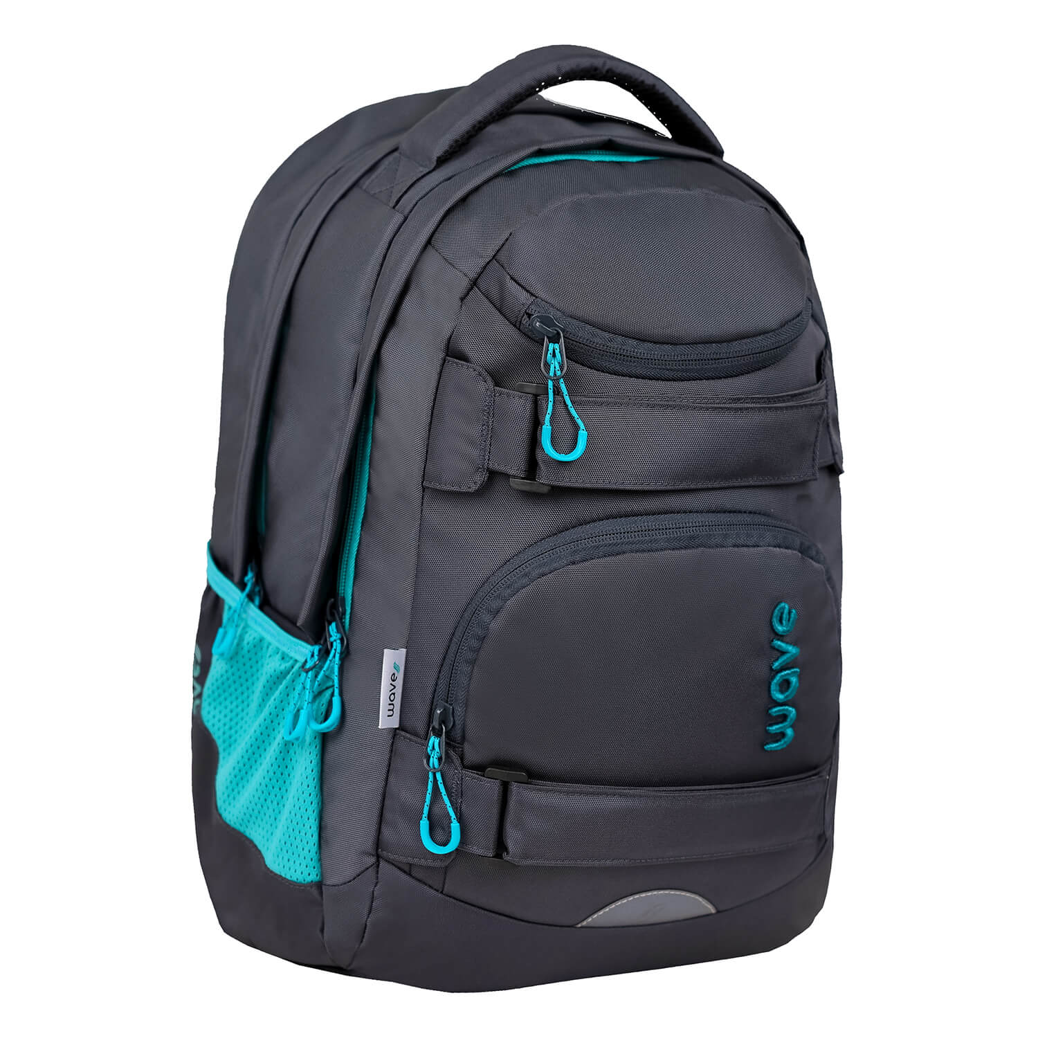 Wave Infinity Move Grey Lagoon school backpack