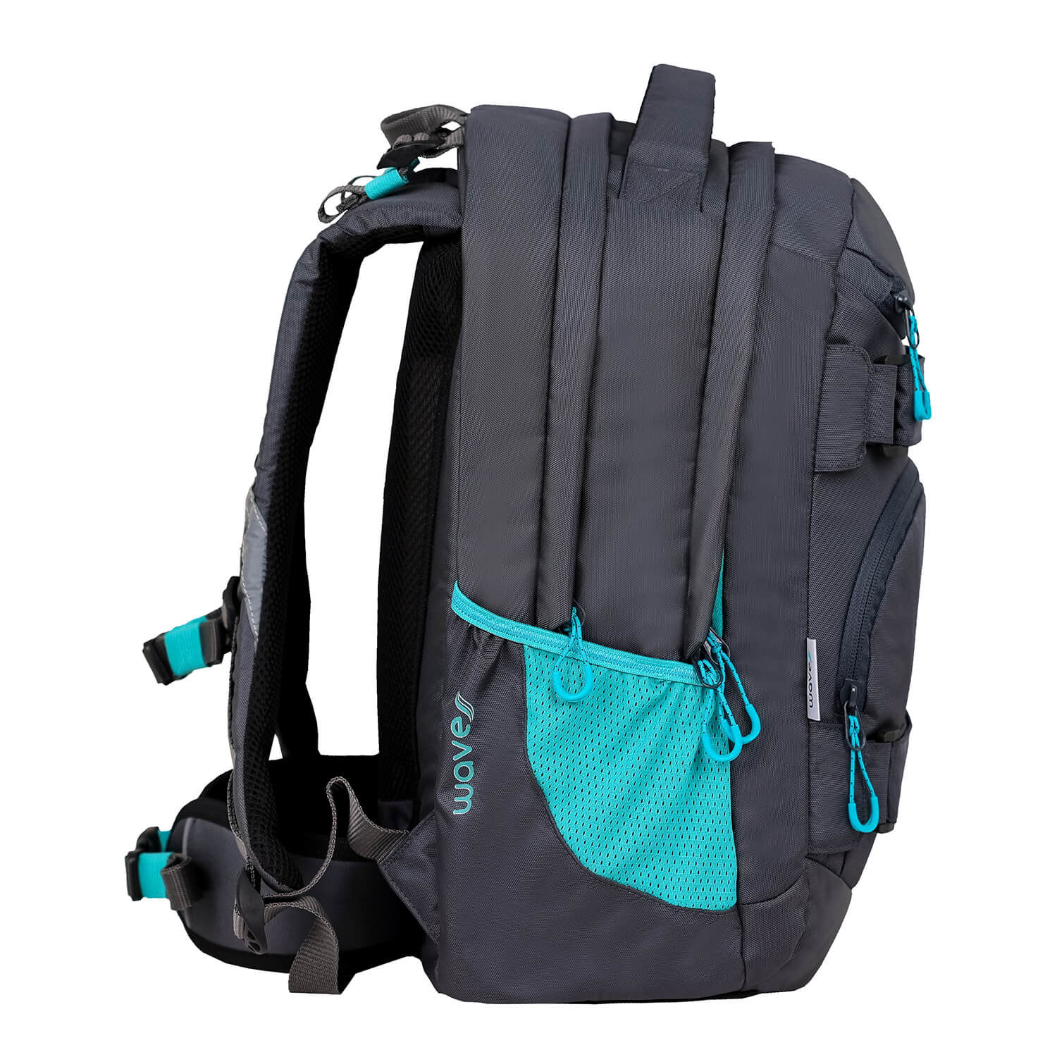 Wave Infinity Move Grey Lagoon school backpack