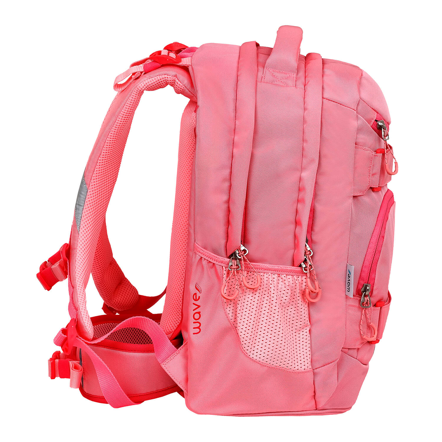 Wave Infinity Move Puder Rose school backpack