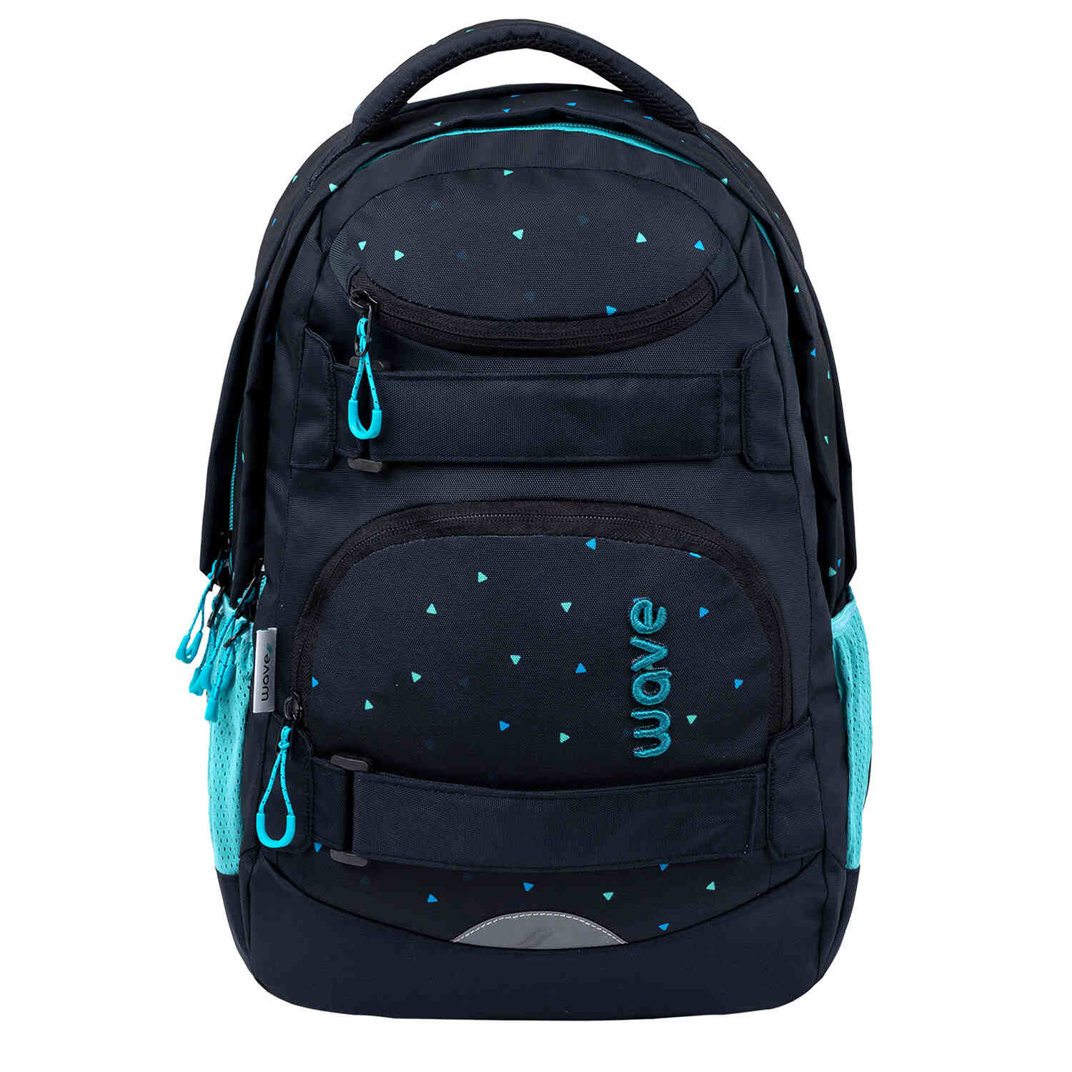 Wave Infinity Move Dots Aurora Schulrucksack Set 5 tlg.