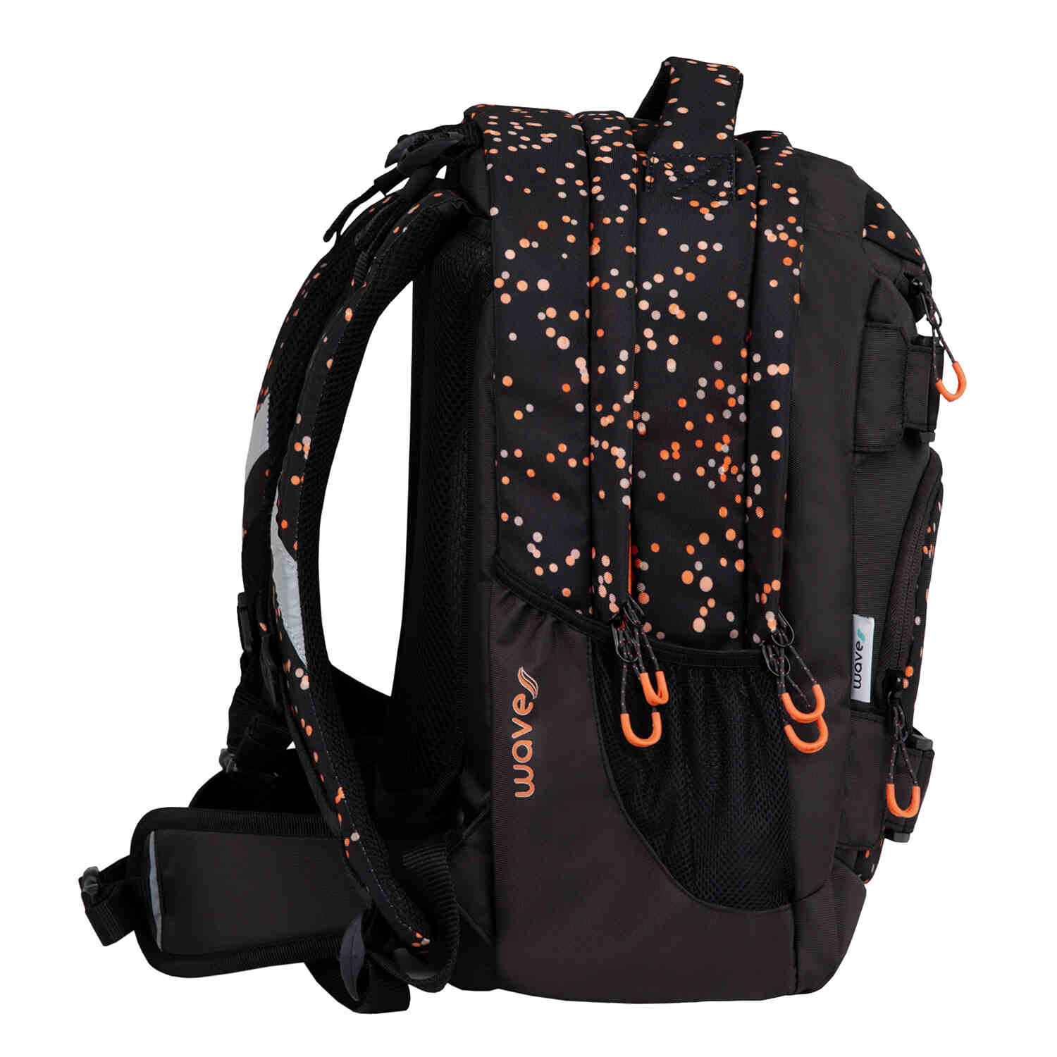 Wave Infinity Move Dots Blooms Schulrucksack Set 2 tlg.