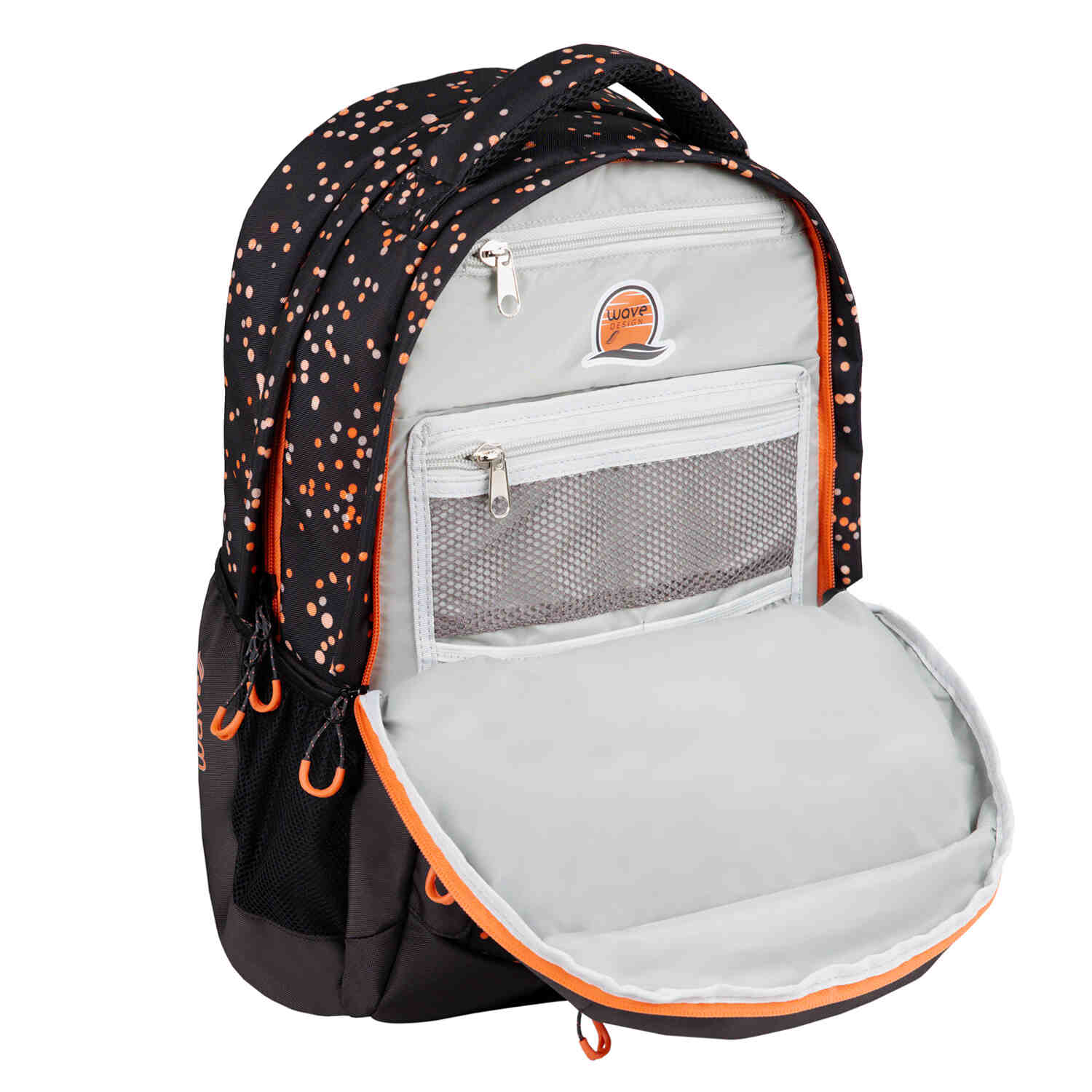 Wave Infinity Move Dots Blooms Schulrucksack Set 3 tlg.