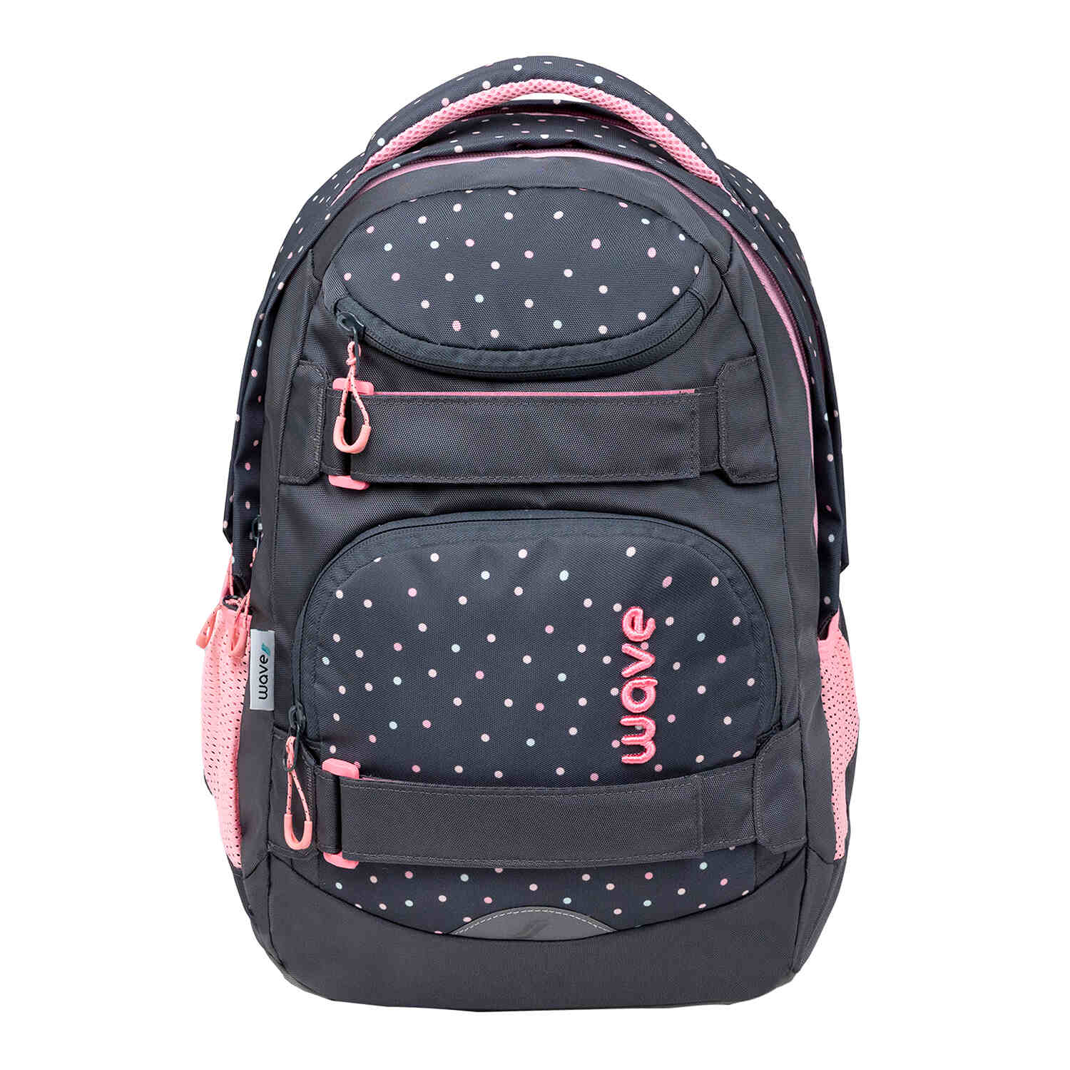 Wave Infinity Move Dots Pinky Schulrucksack Set 2 tlg.