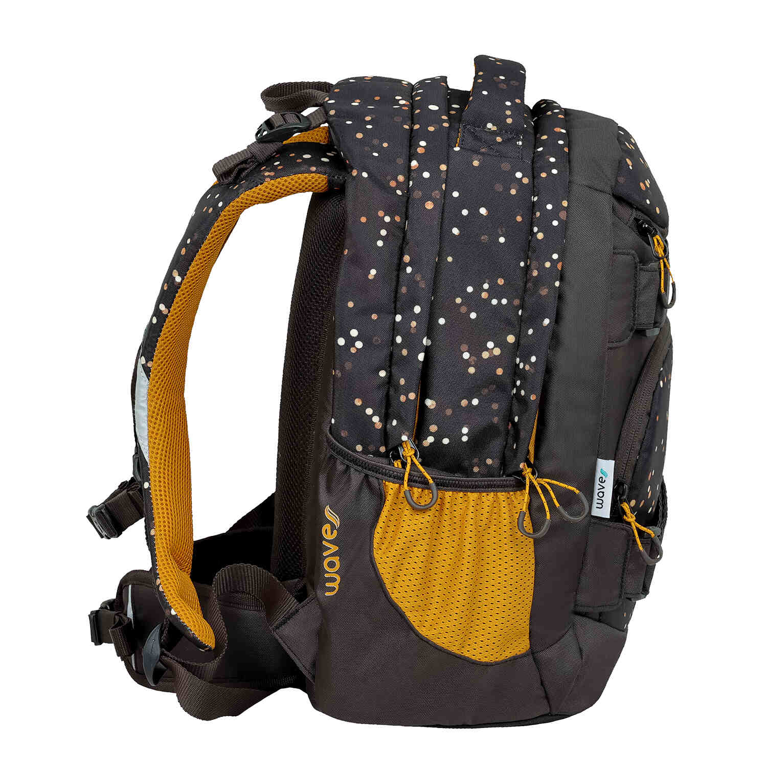 Wave Infinity Move Dots Sand Schulrucksack Set 3 tlg.