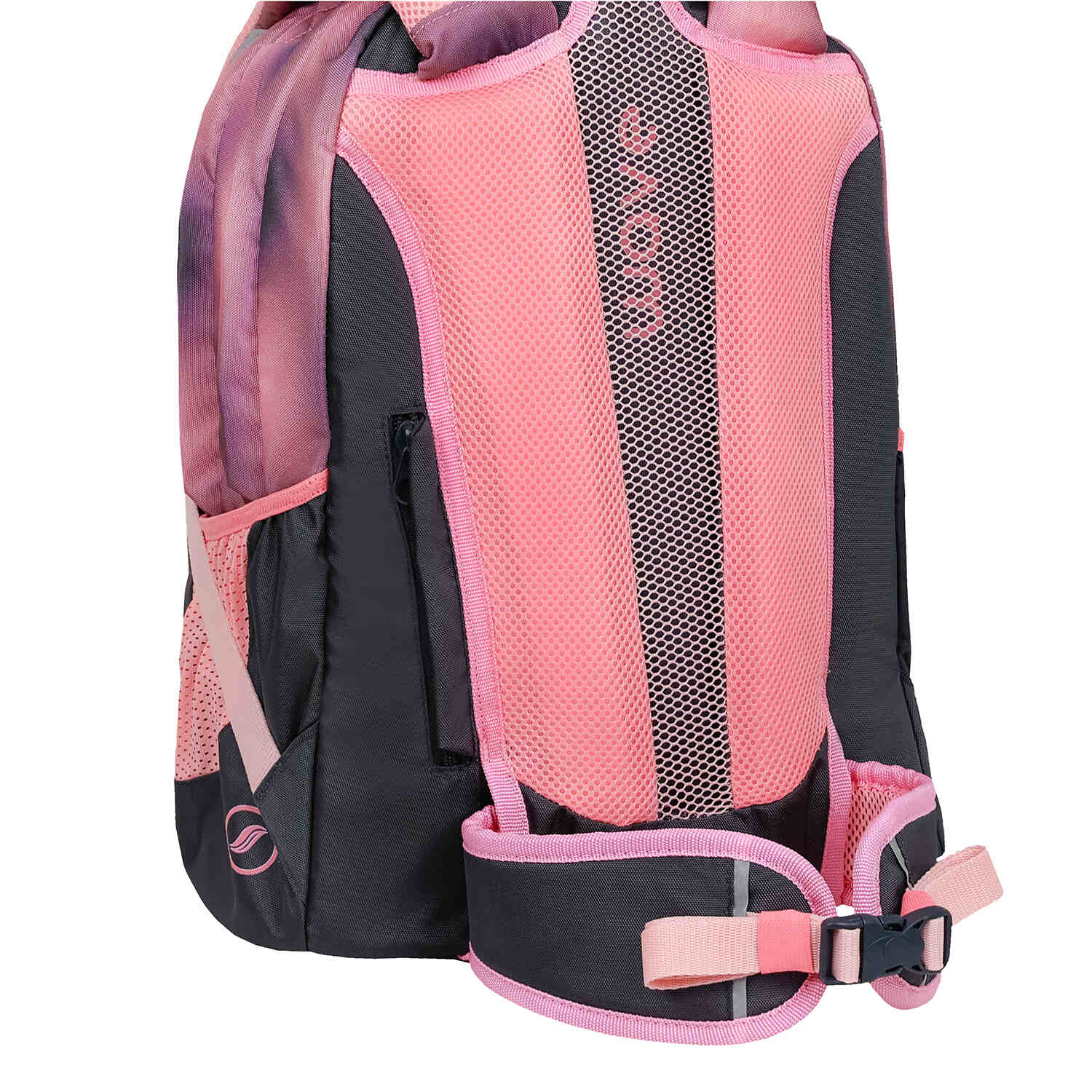 Wave Infinity Move Gradient Pinky Schulrucksack Set 3 tlg.