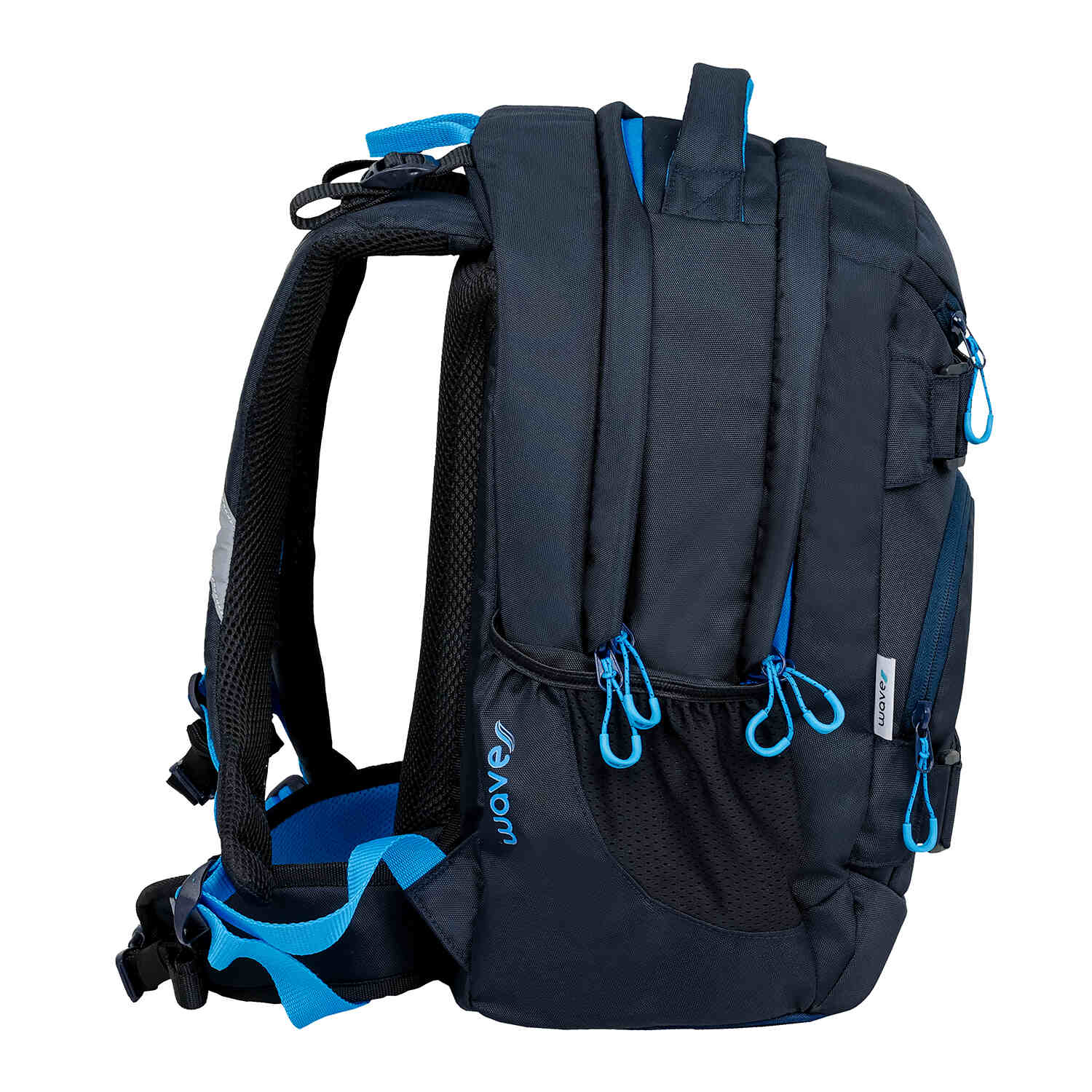 Wave Infinity Move Hazy Blue Schulrucksack Set 2 tlg.