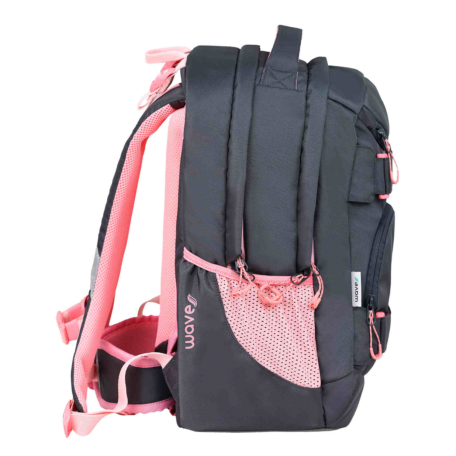 Wave Infinity Move Pinky Schulrucksack Set 2 tlg.