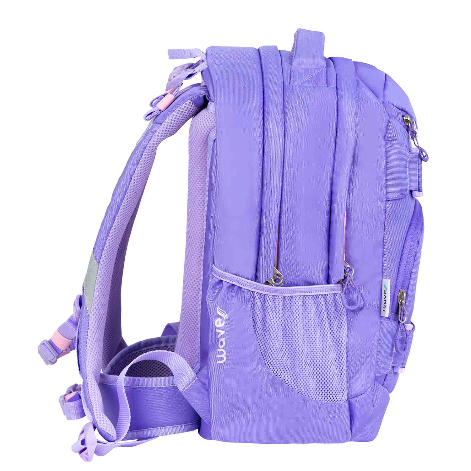 Wave Infinity Move Ultra Violet Schulrucksack Set 5 tlg.