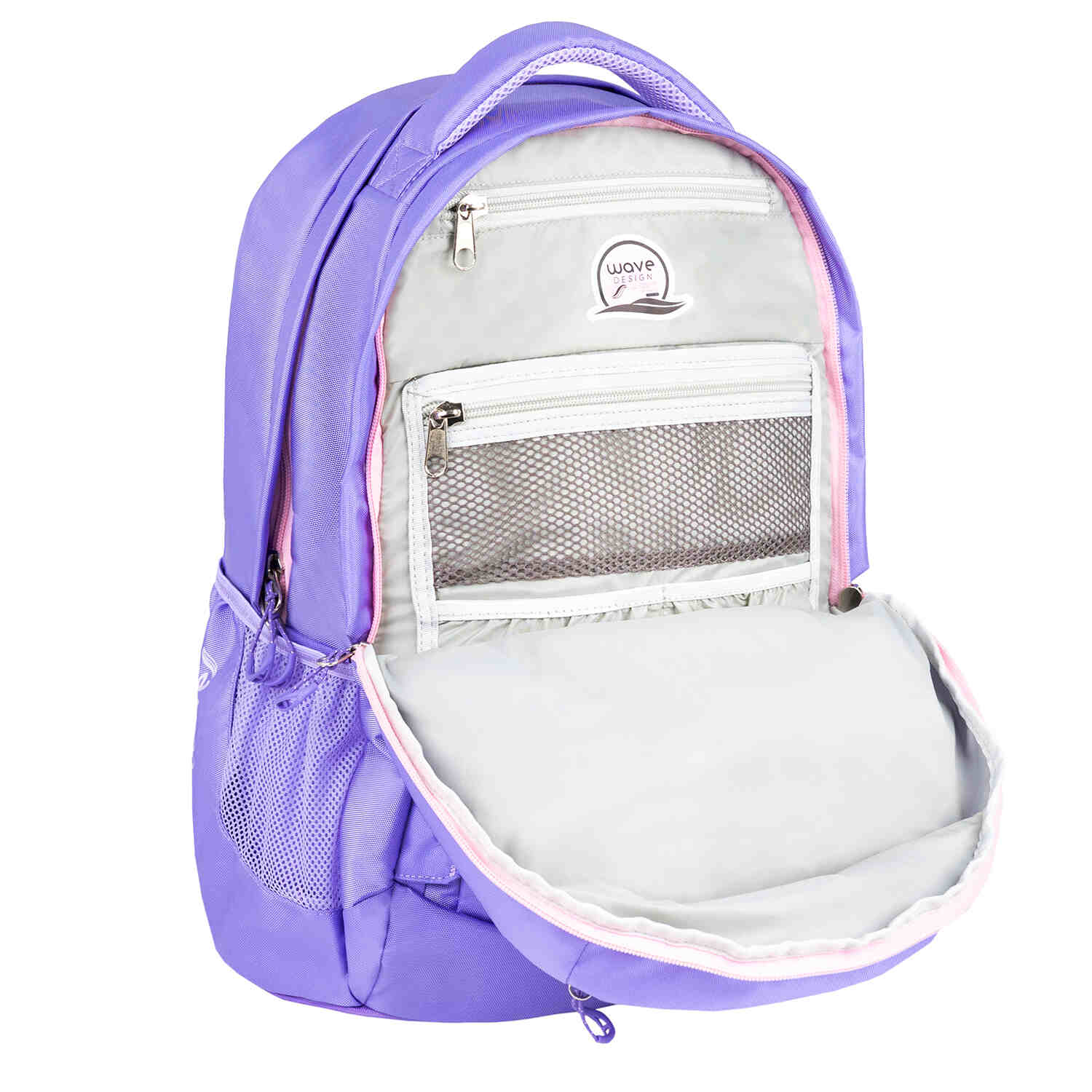 Wave Infinity Move Ultra Violet Schulrucksack Set 2 tlg.