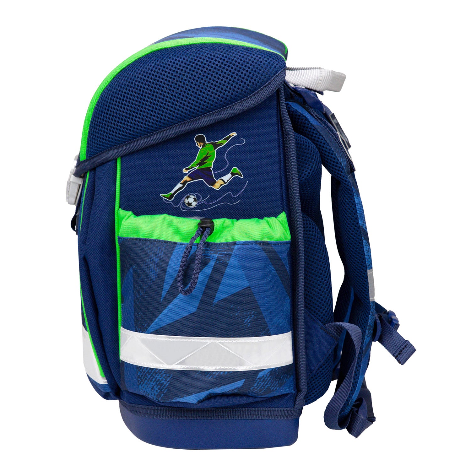 Ergonomisches Schulranzen-Set für Jungen – Belmil Classy Final Goal (4-tlg.)