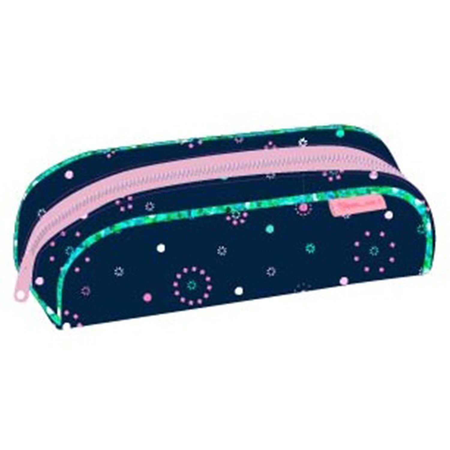 Back view of the Ergonomic School Bag Set for Girls – Belmil Classy Midnight Butterfly (4 pcs) displaying breathable back padding for comfort.