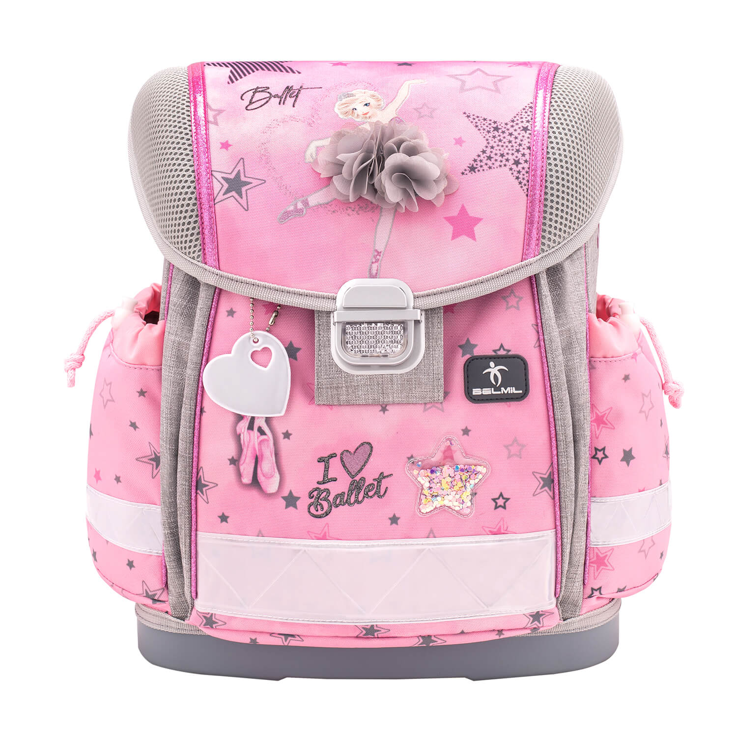 Classy Ballet Light Pink schoolbag set 4 pcs