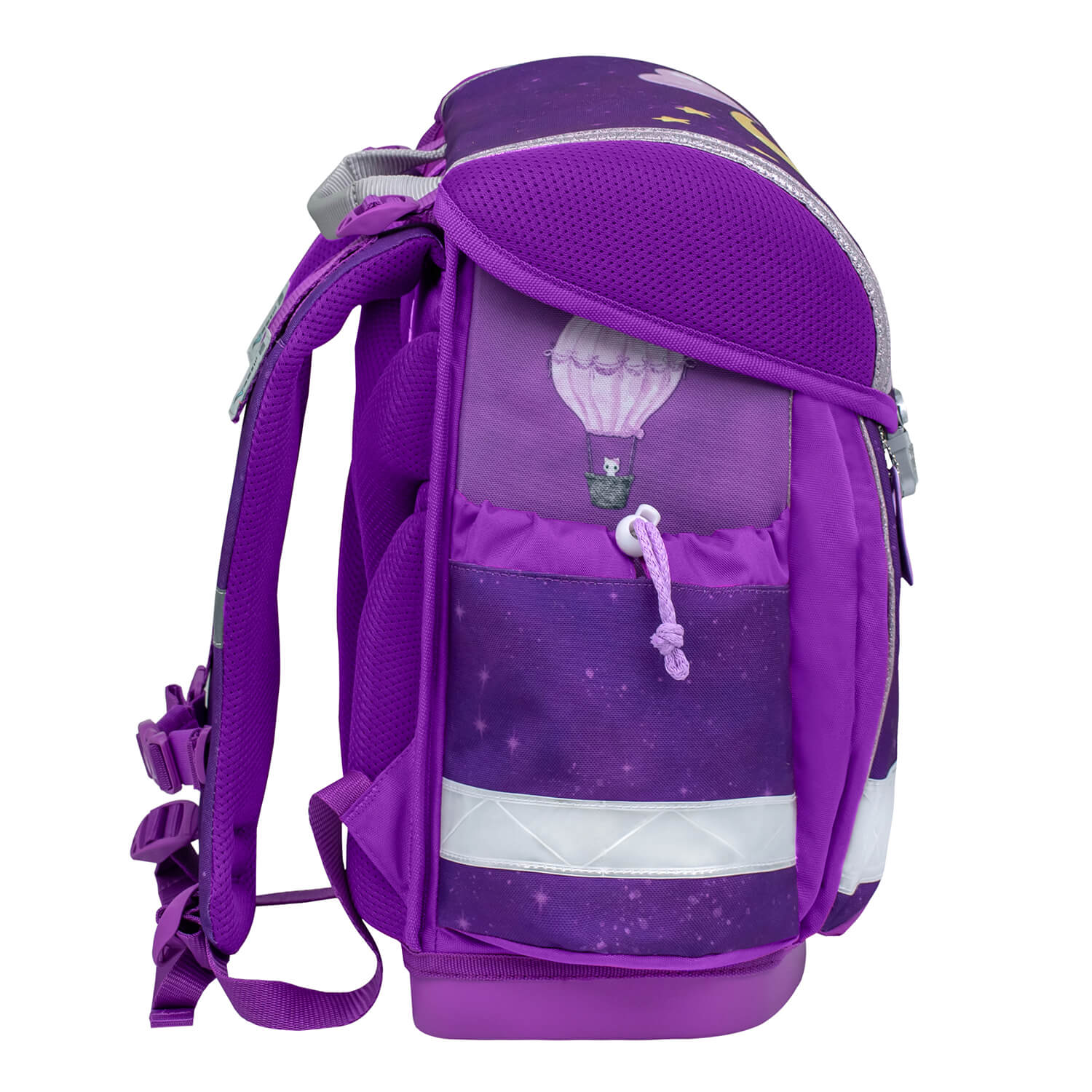 Classy Caty on the Moon schoolbag set 4 pcs