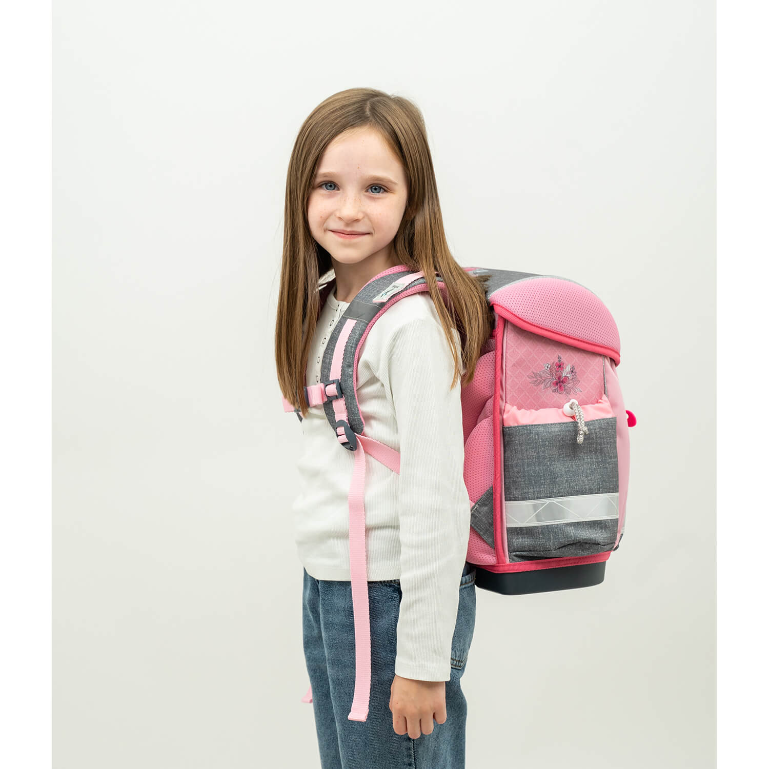 Classy Elegant schoolbag set 5 pcs with GRATIS keychain