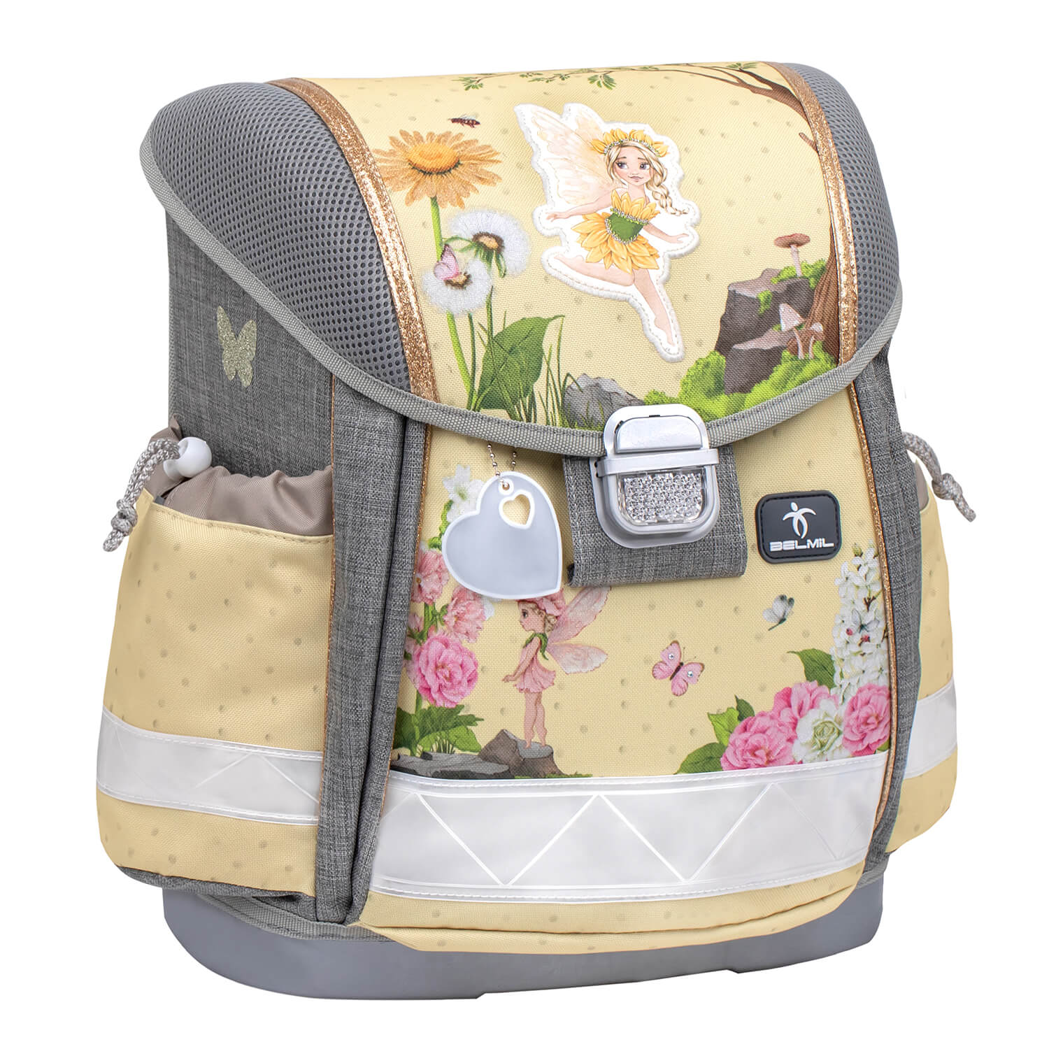 Classy Fairy Garden schoolbag set 4 pcs