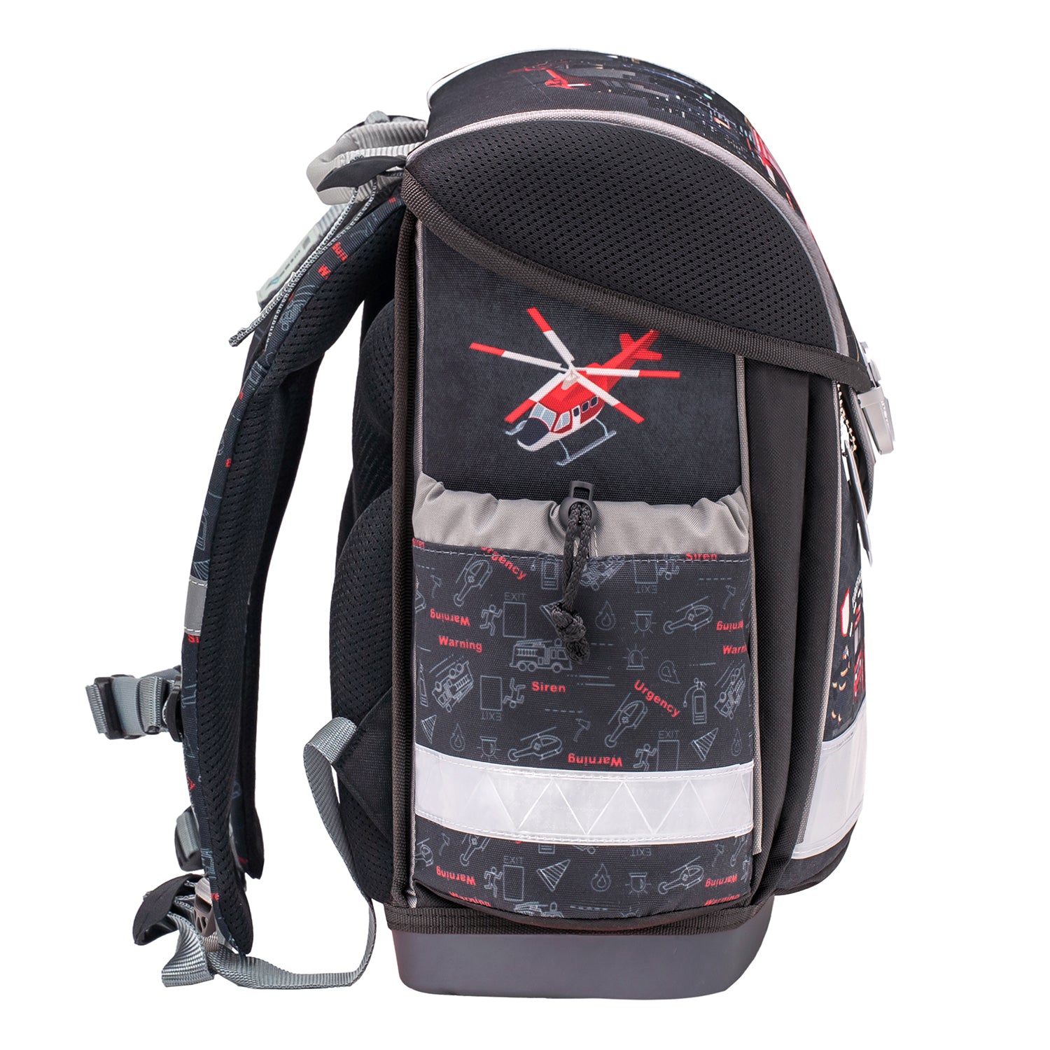 Ergonomic School Bag – Belmil Classy Firetruck 2