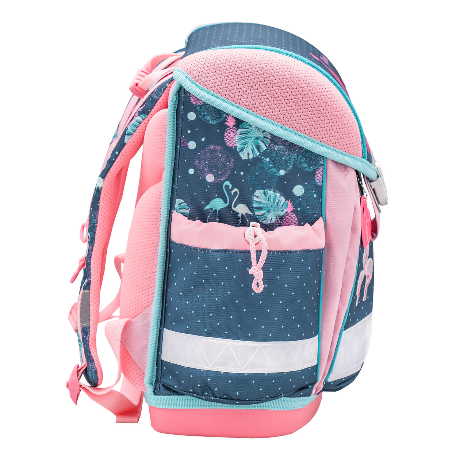 Classy Flamingo Paradise schoolbag