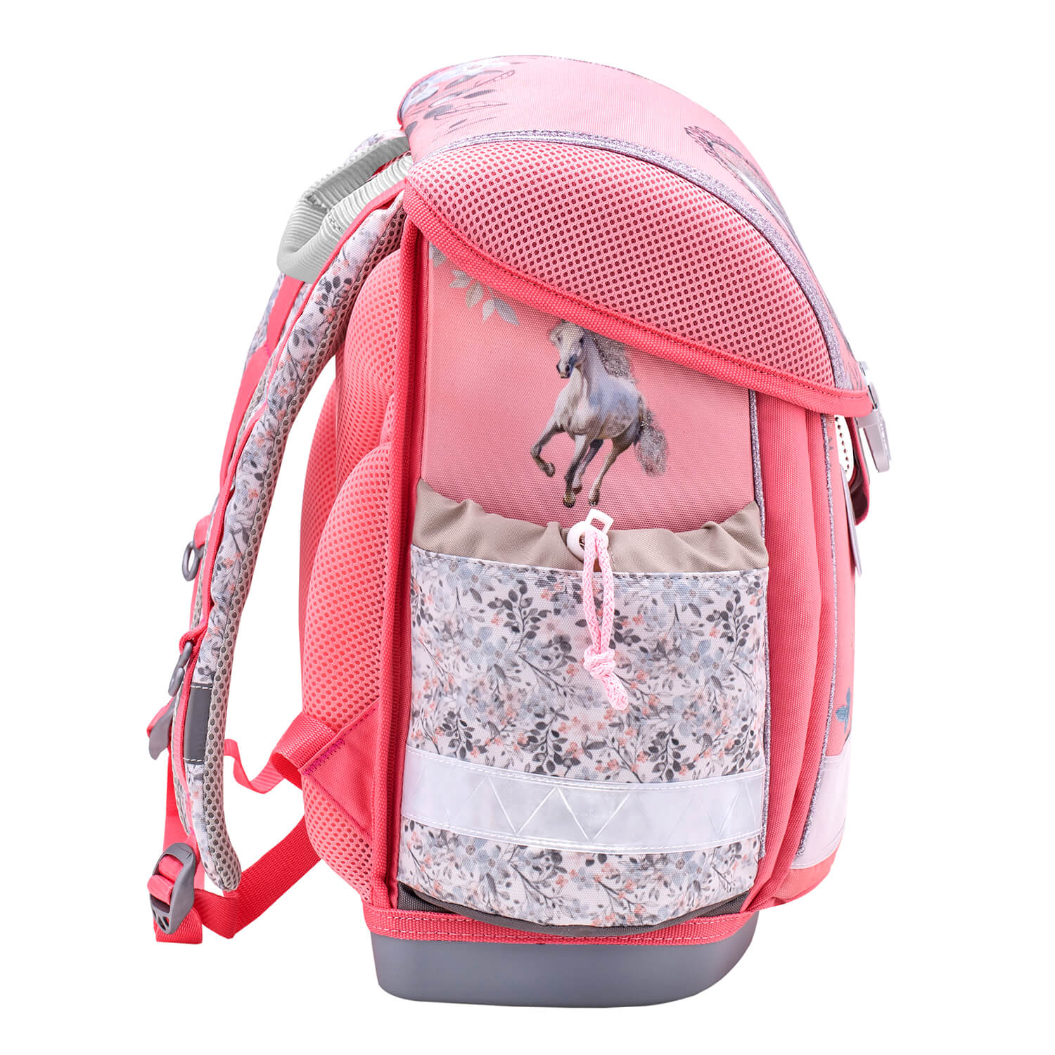 Classy Horse Snowflake schoolbag