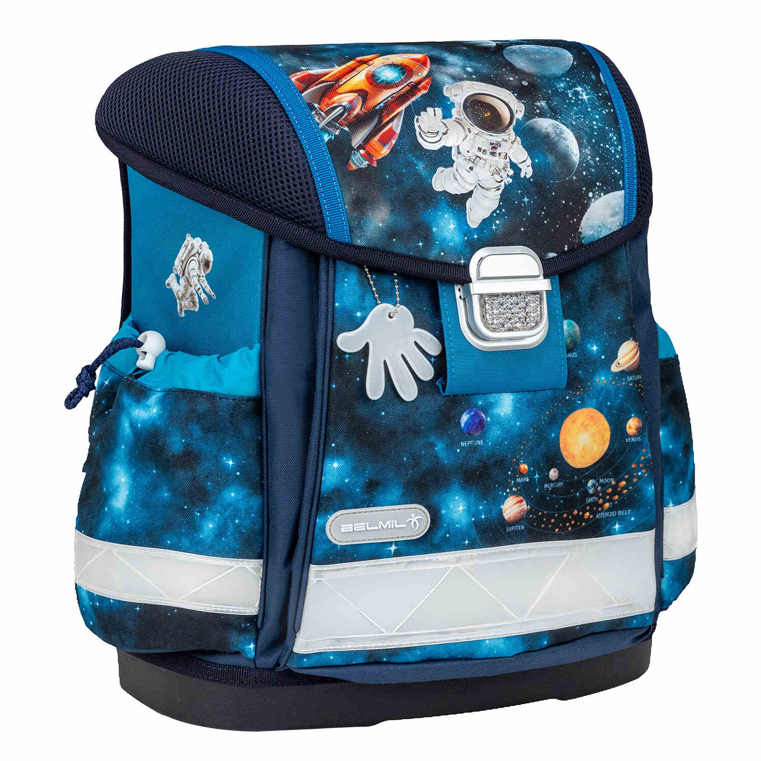 Classy Infinity Space schoolbag set 4 pcs.