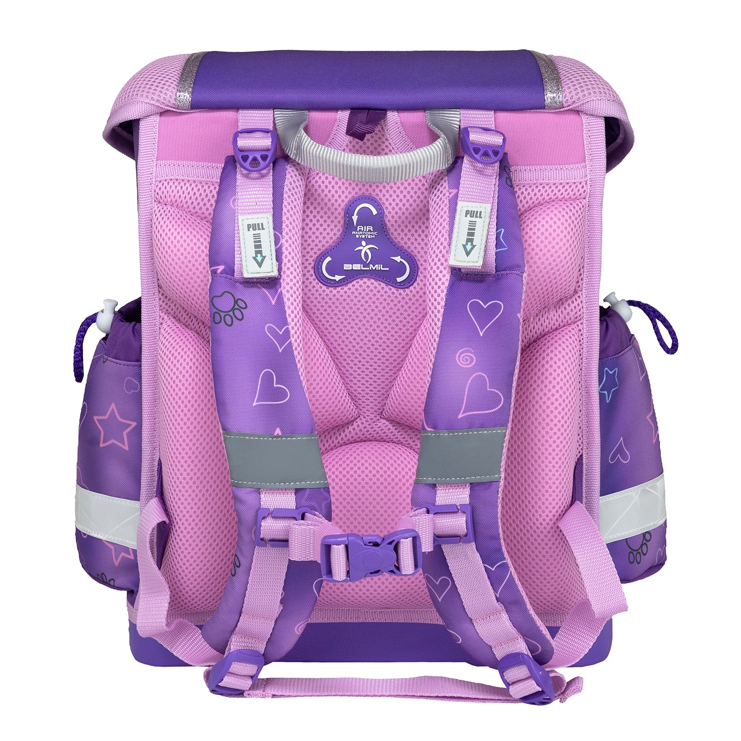 Back to school essentials: The Belmil Classy Ergonomic School Bag Set for Girls “Little Kittens” Design + Unicorn Raincoat – 5-Piece Bundle ready for adventure.