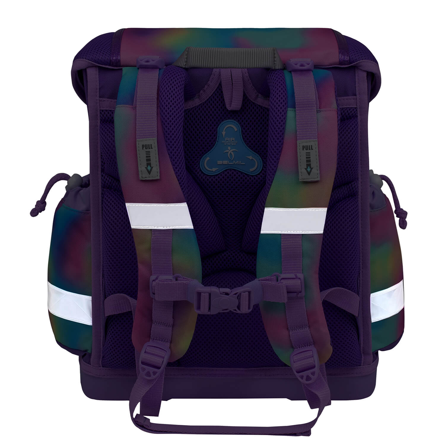 Classy Rainbow Color Schulranzen Set 4 tlg.