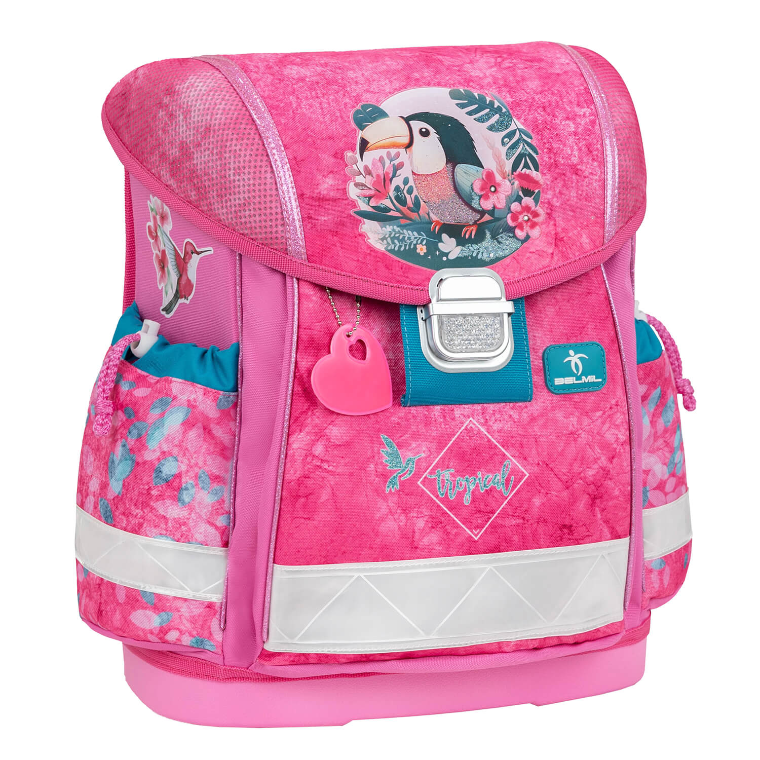 Classy Tropical Toucan schoolbag