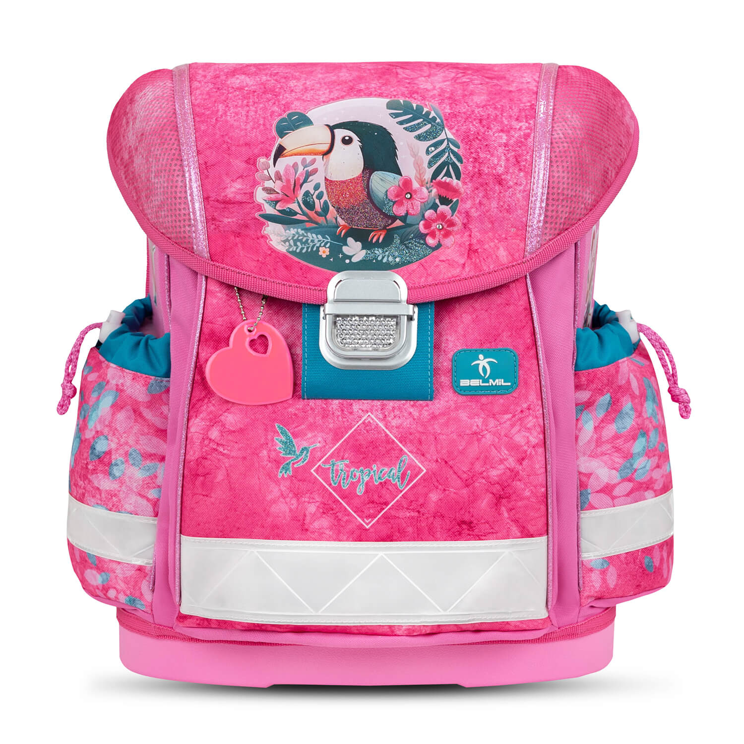 Classy Tropical Toucan schoolbag