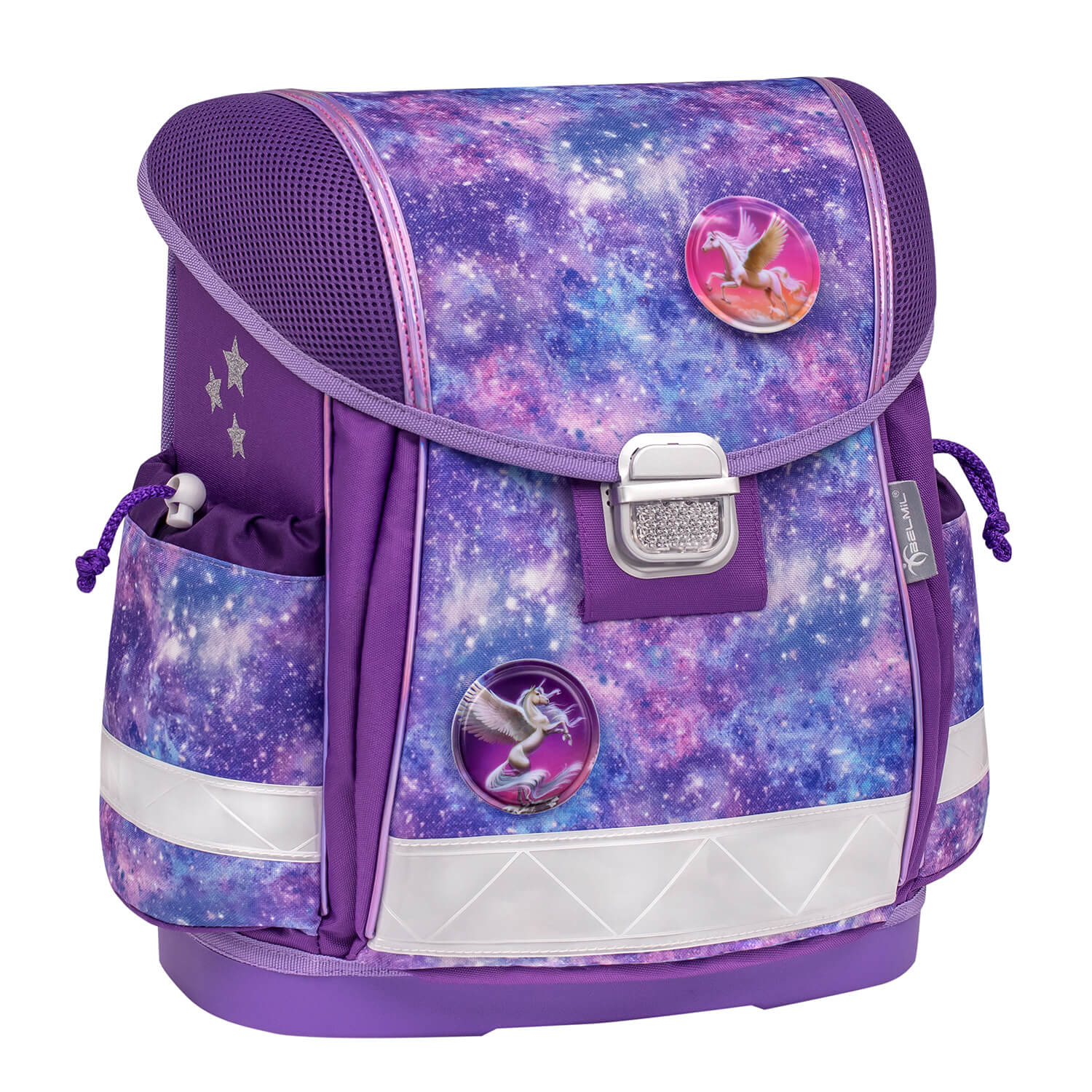 Classy Violet Universe schoolbag set 5 pcs