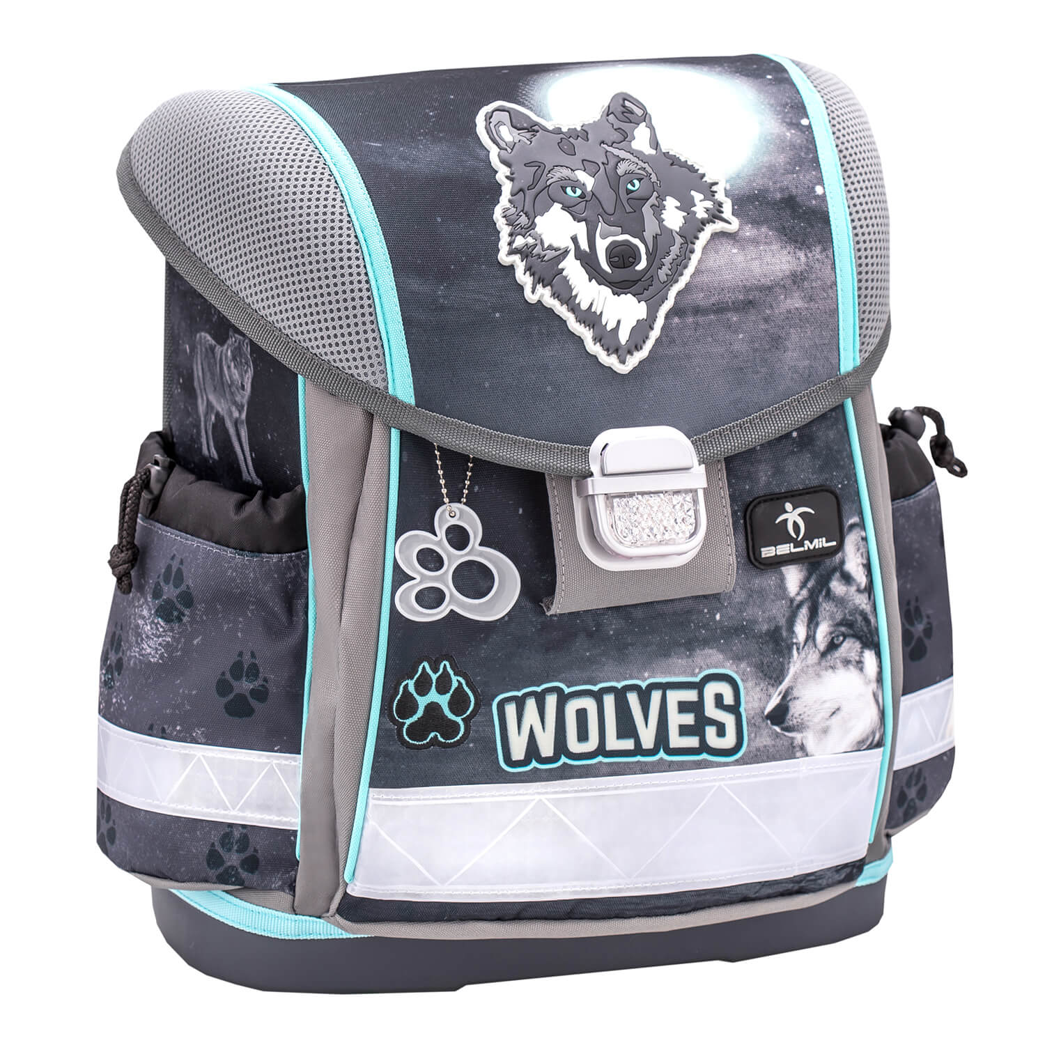 Classy Wolf schoolbag