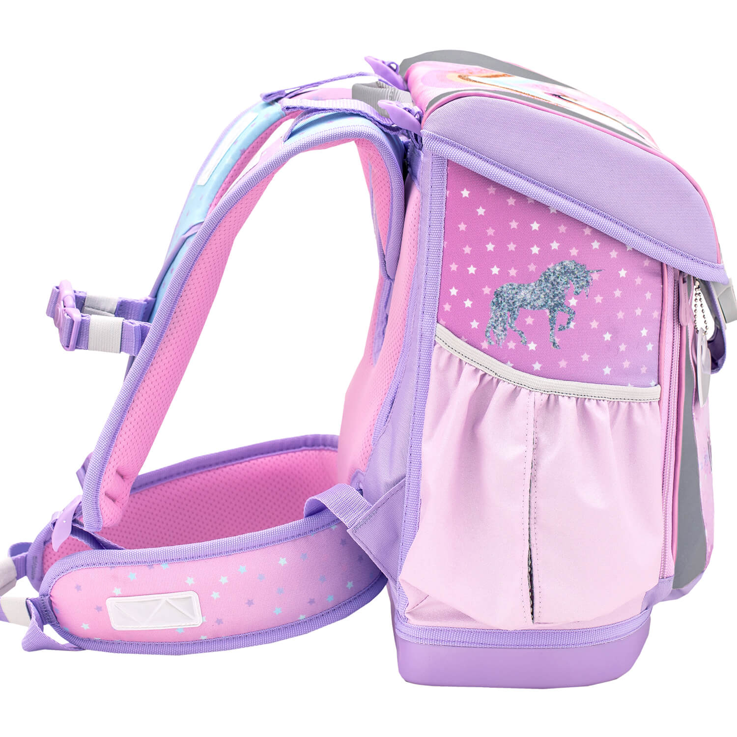 Customize Me Rainbow Unicorn schoolbag set 5 pcs