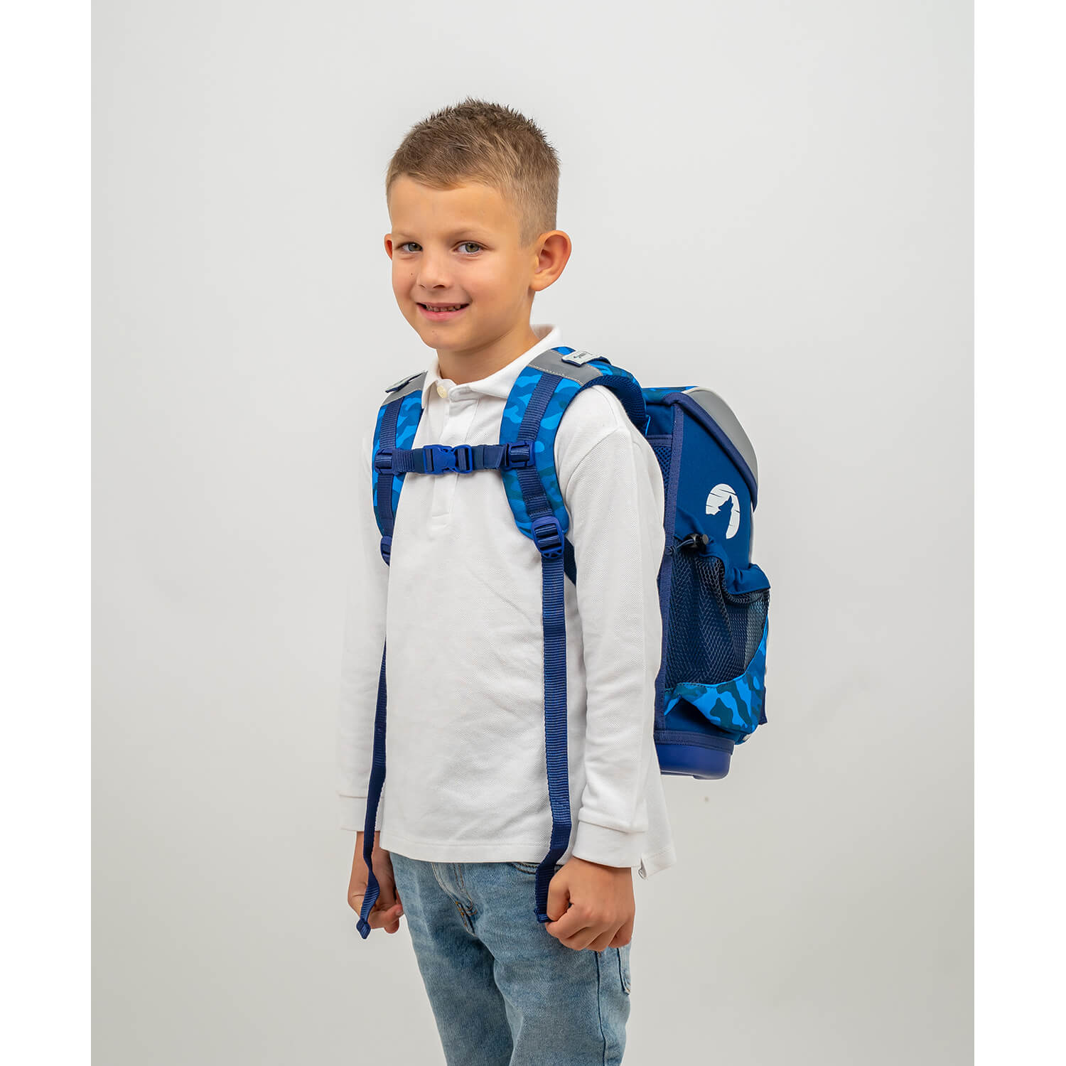 Mini-Fit Alpha Wolf schoolbag set 5 pcs with GRATIS chest strap