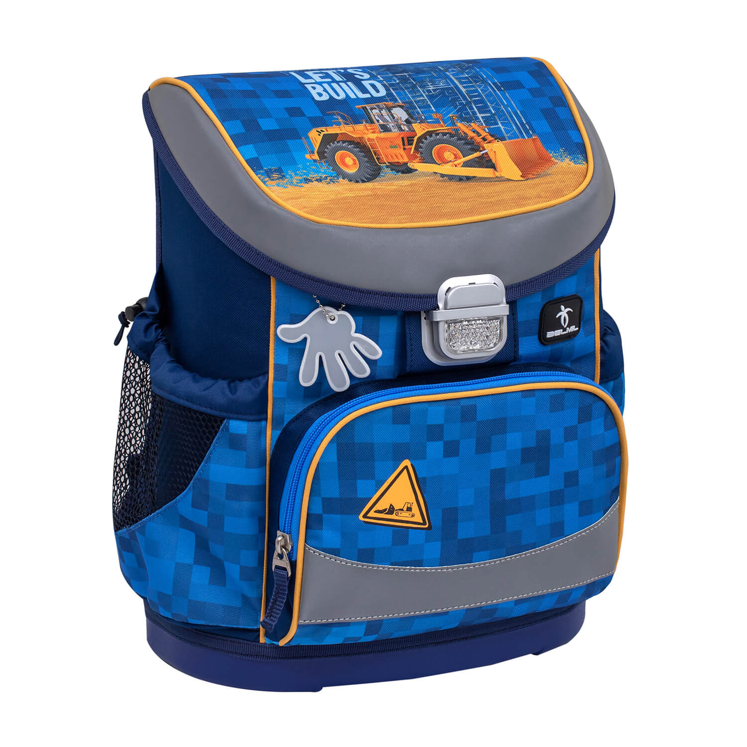 Mini-Fit Bulldozer schoolbag set 4 pcs