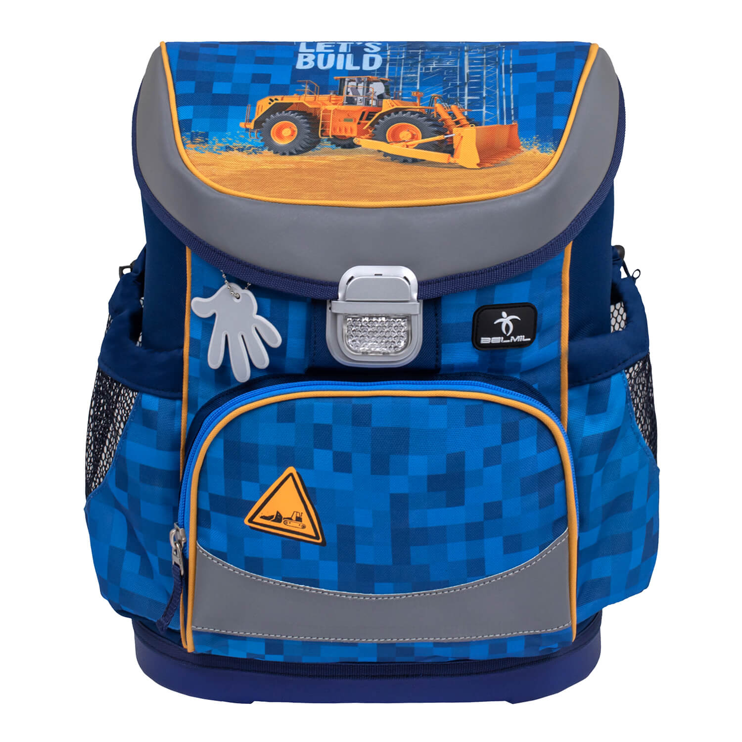Mini-Fit Bulldozer schoolbag set 4 pcs