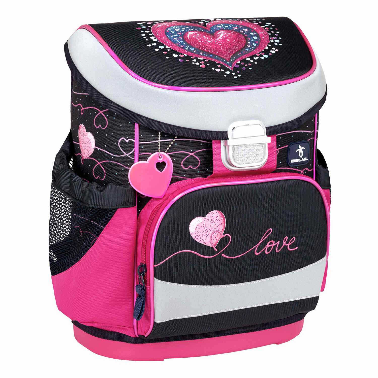 Mini-Fit Dark Pinky schoolbag set 4 pcs