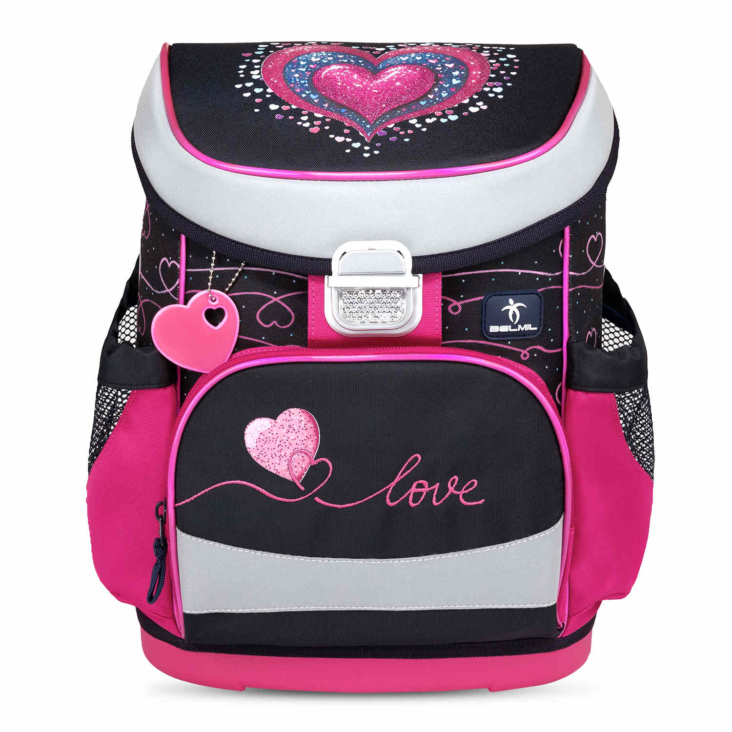 Mini-Fit Dark Pinky schoolbag set 4 pcs