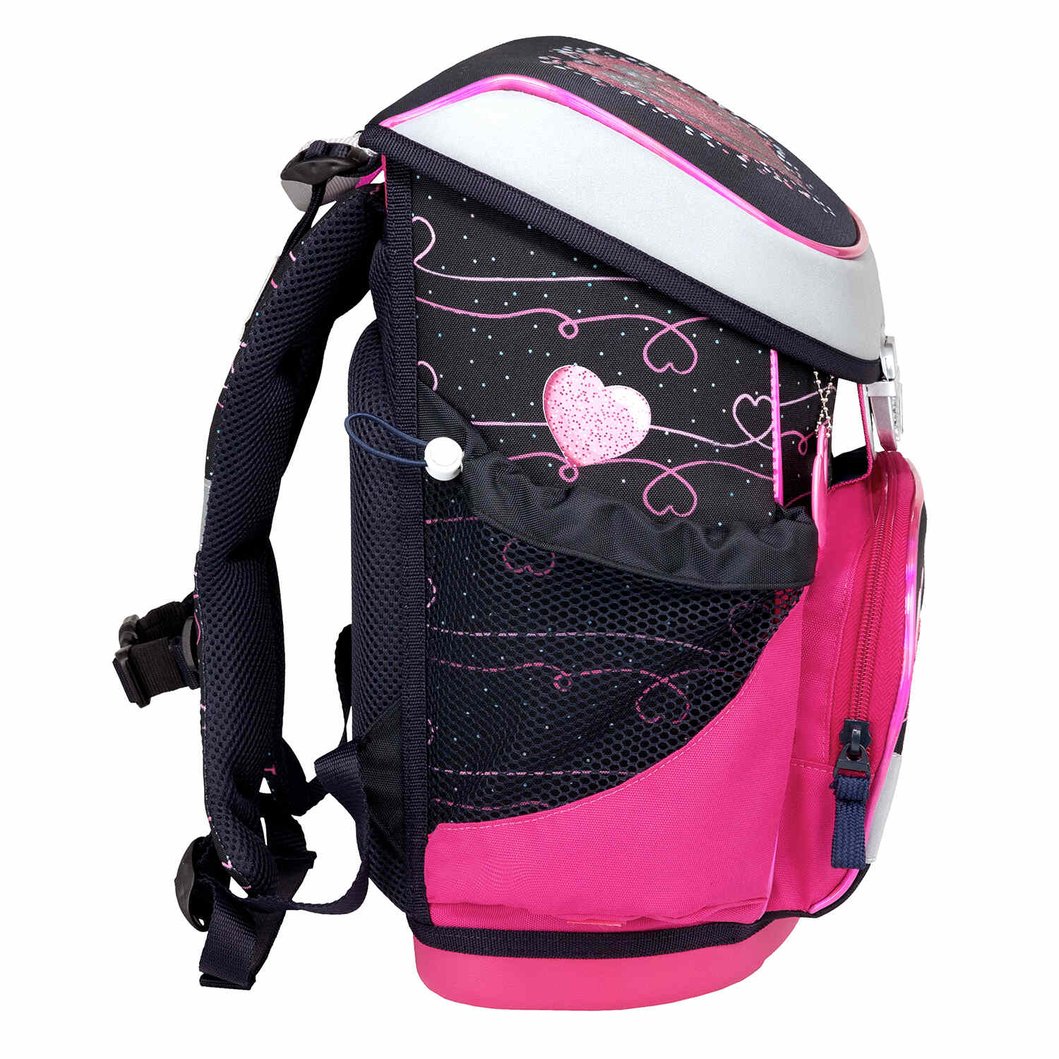 Mini-Fit Dark Pinky schoolbag set 4 pcs