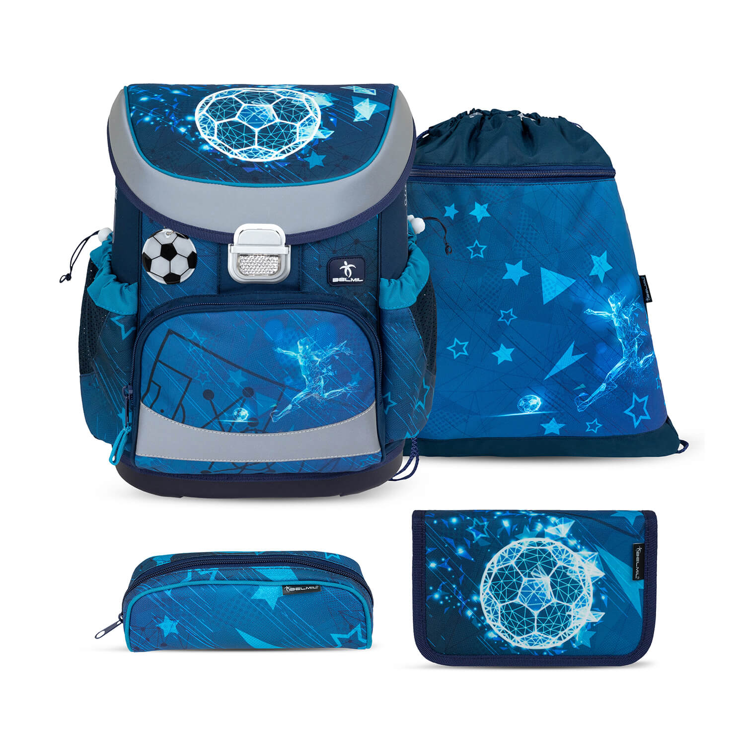 Mini-Fit Footballer schoolbag set 4 pcs