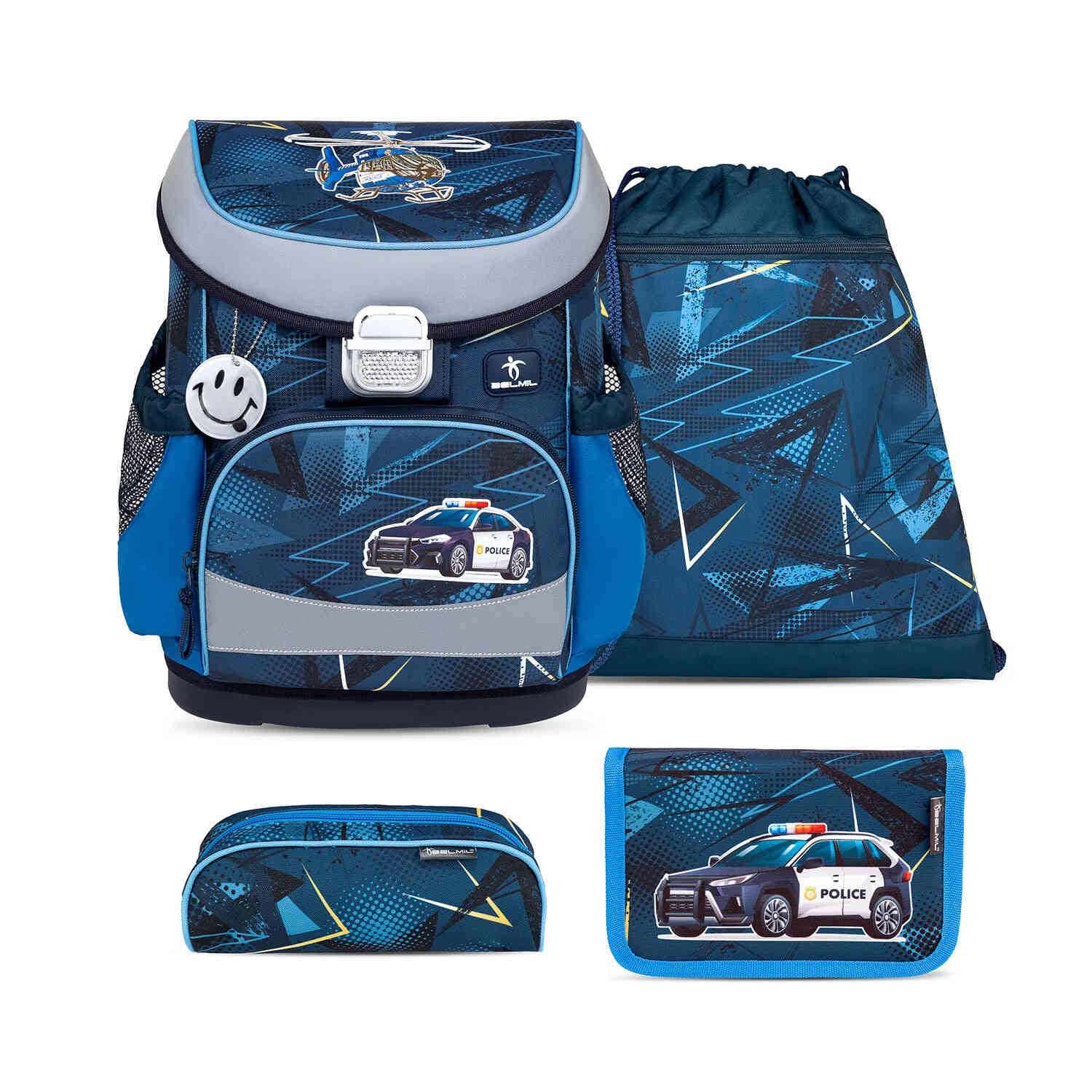 Mini-Fit Police schoolbag set 4 pcs