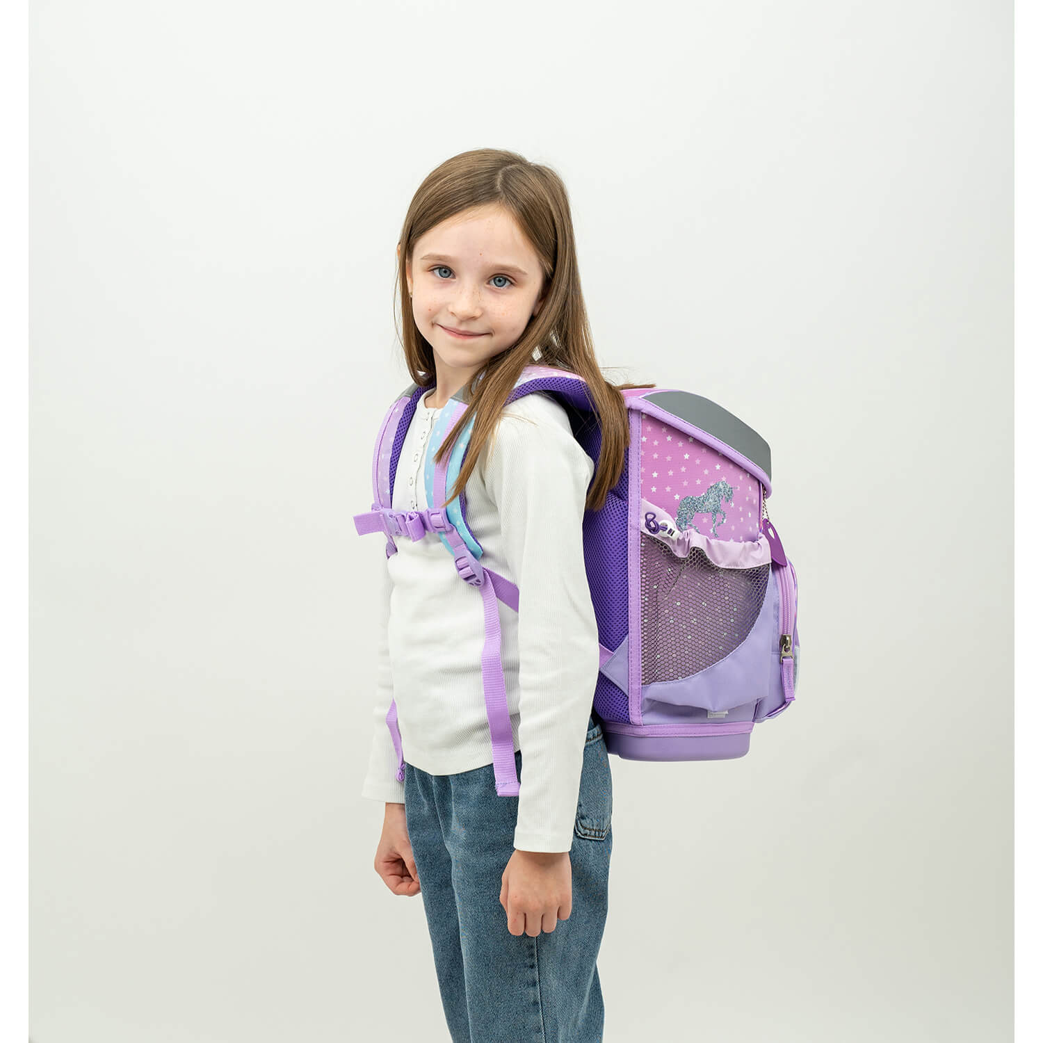 Mini-Fit Rainbow Unicorn schoolbag set 4 pcs