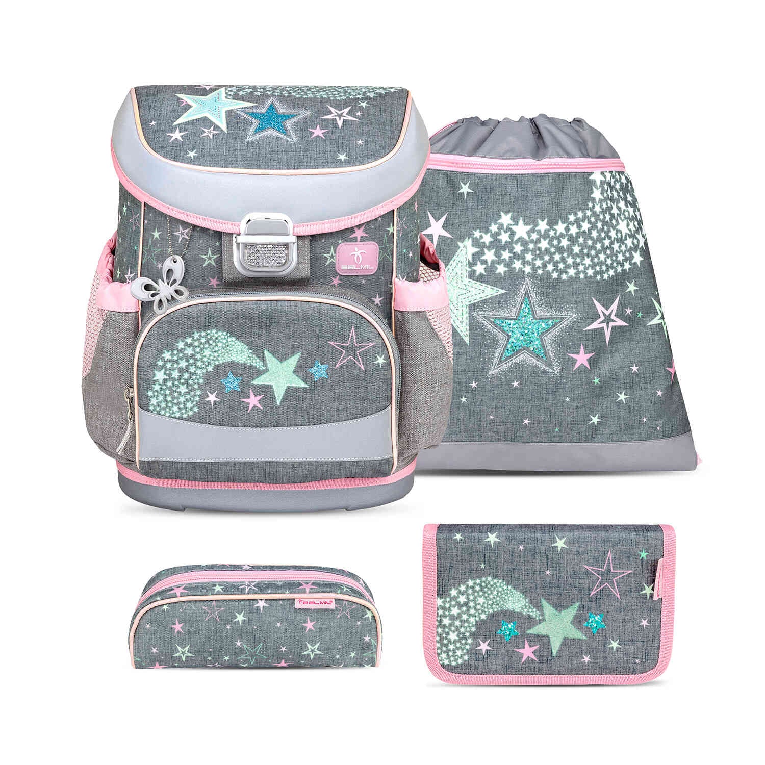 Mini-Fit Shine Bright schoolbag set 4 pcs