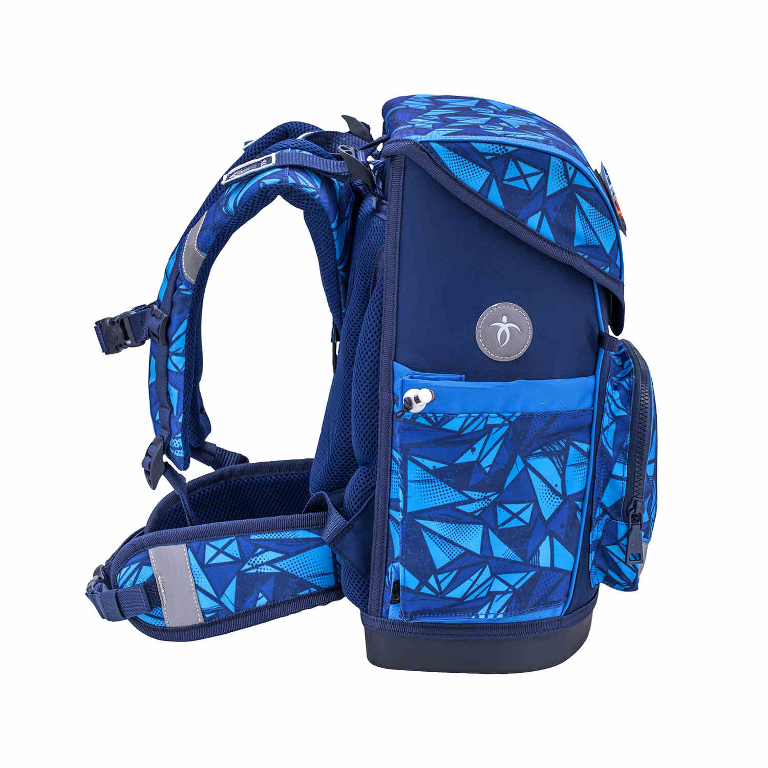 Premium Compact Plus Glacier Blue Schoolbag set 5pcs.