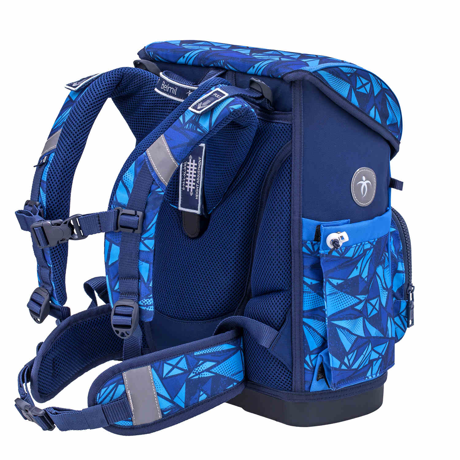 Premium Compact Plus Glacier Blue Schoolbag set 5pcs.